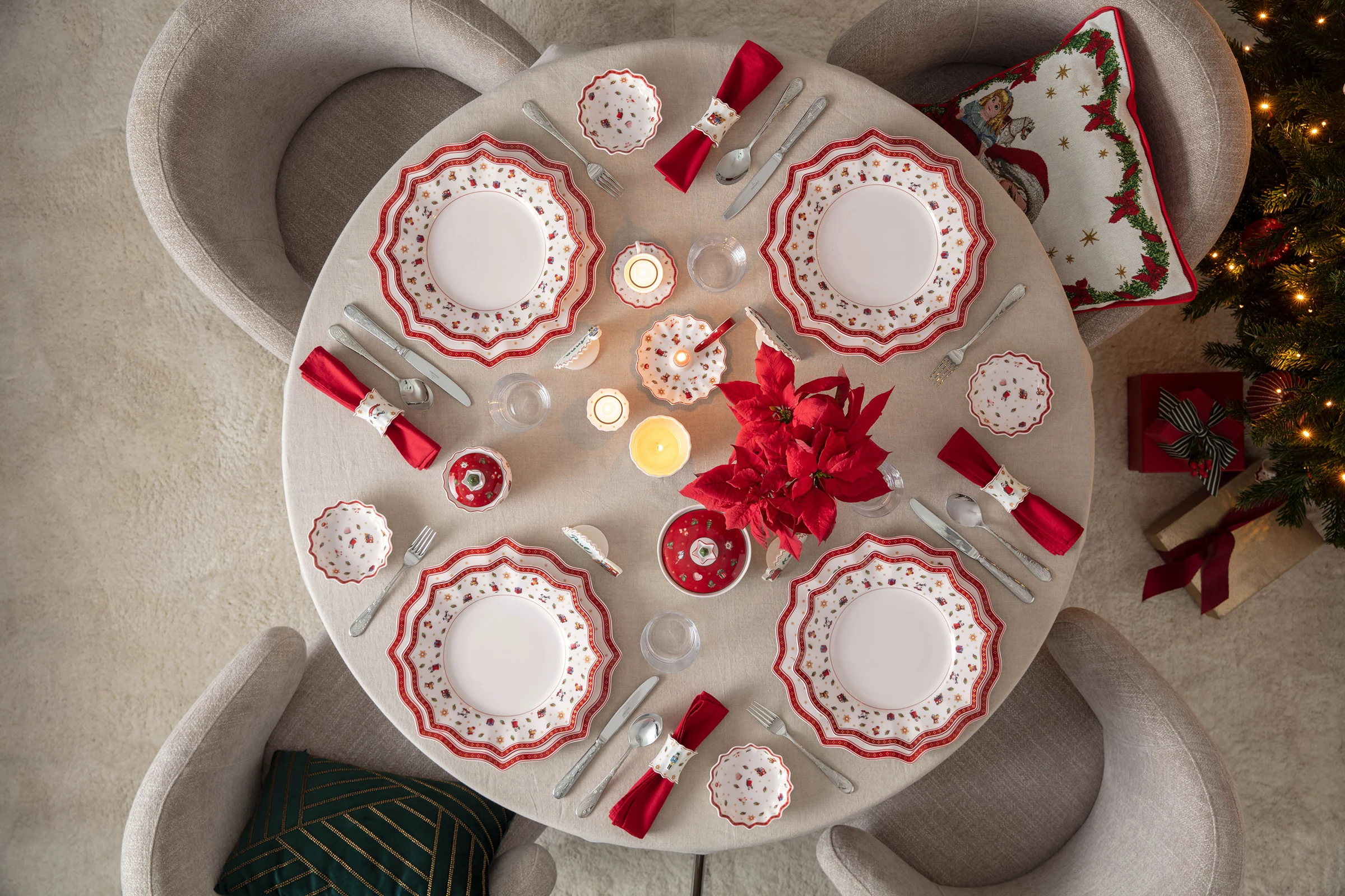 Toy's Delight в праздничном интерьере Villeroy & Boch