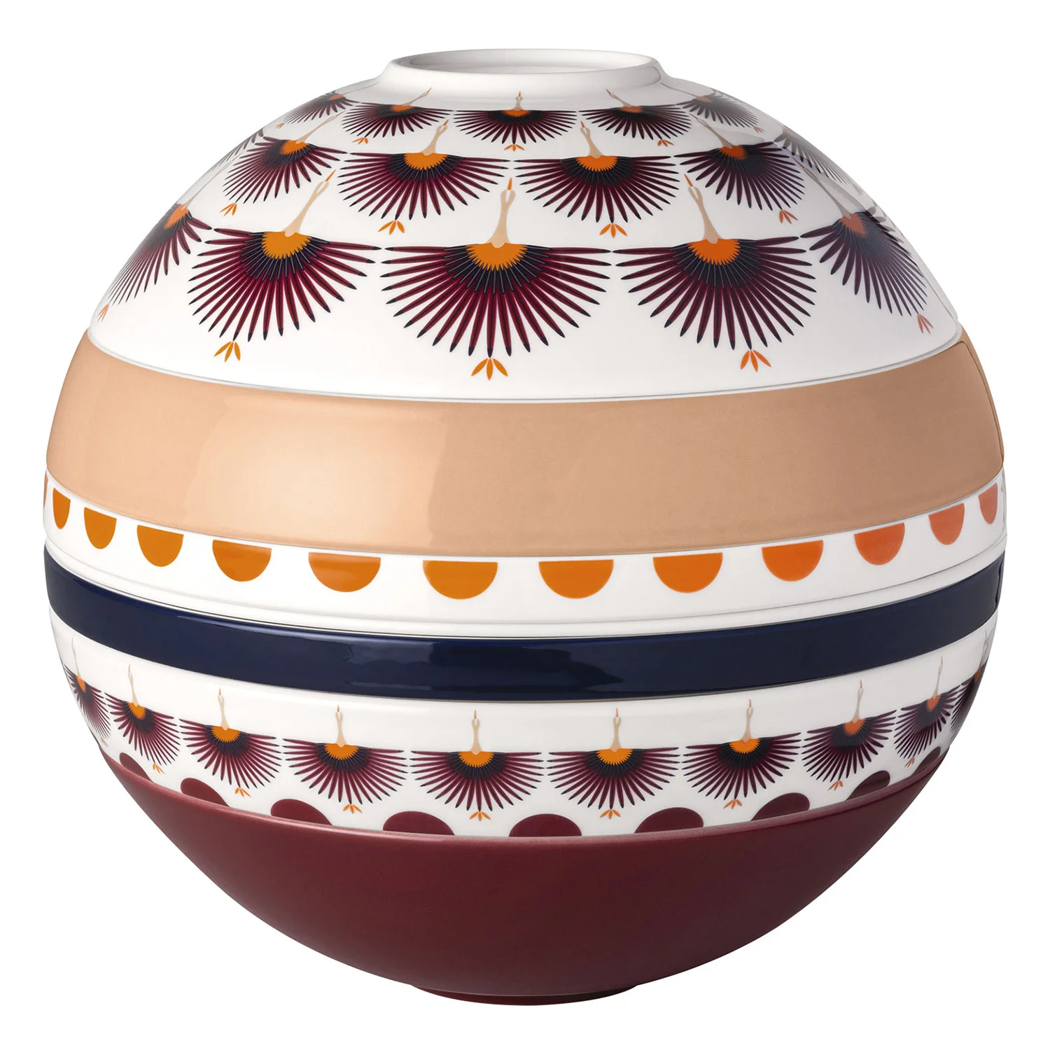 Iconic La Boule Kyoto Набор посуды на 2 персоны, 7 предметов