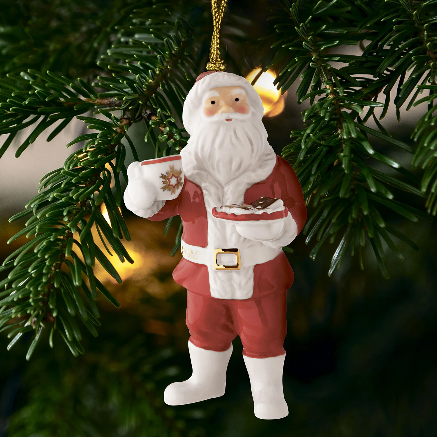 Christmas Classics 2025 Украшение "Санта" 11 см