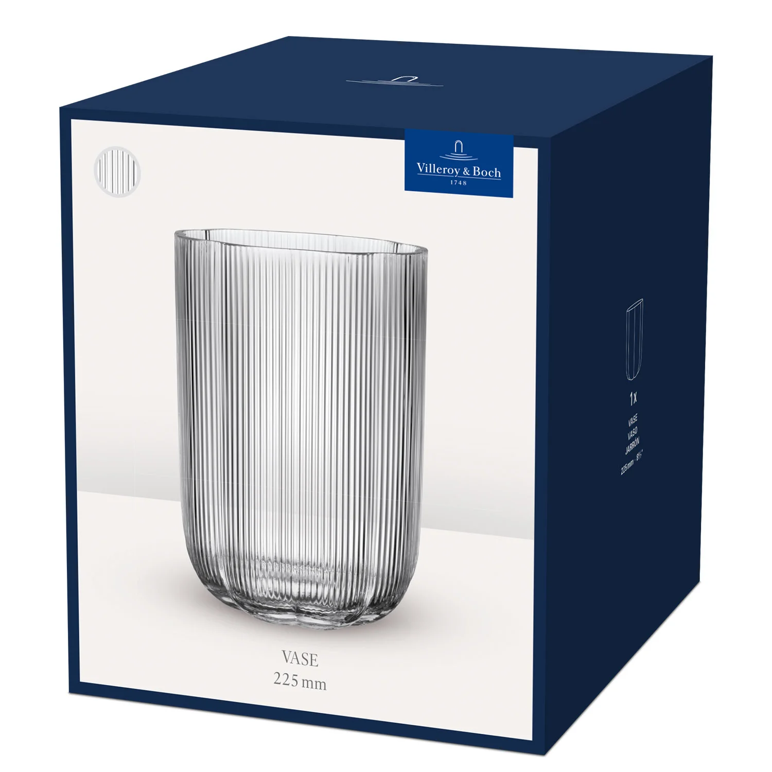 Fleur Glass Ваза 23 см