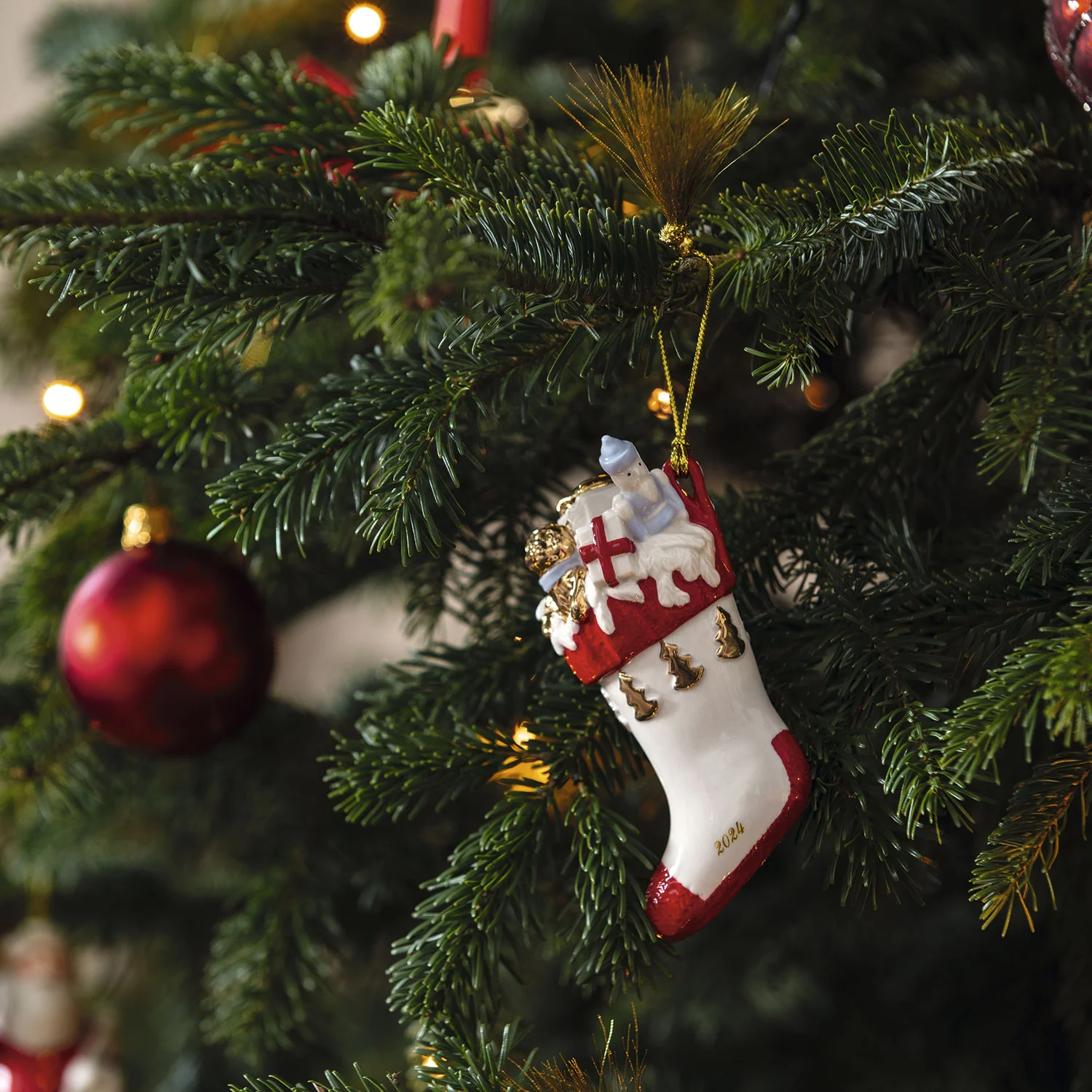 Christmas Classics Украшение "Носок" 10 см