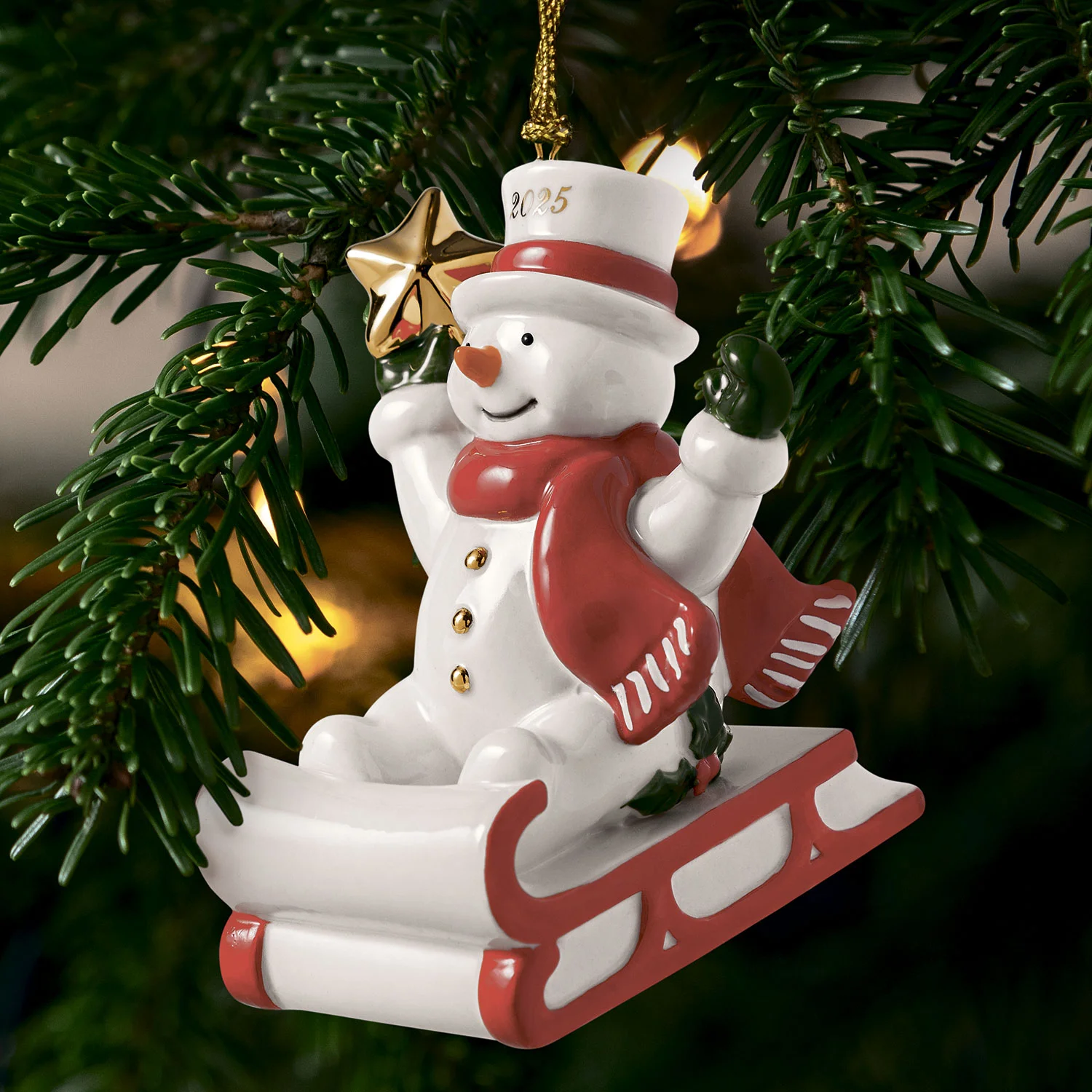 Christmas Classics 2025 Украшение "Снеговик" 9 см