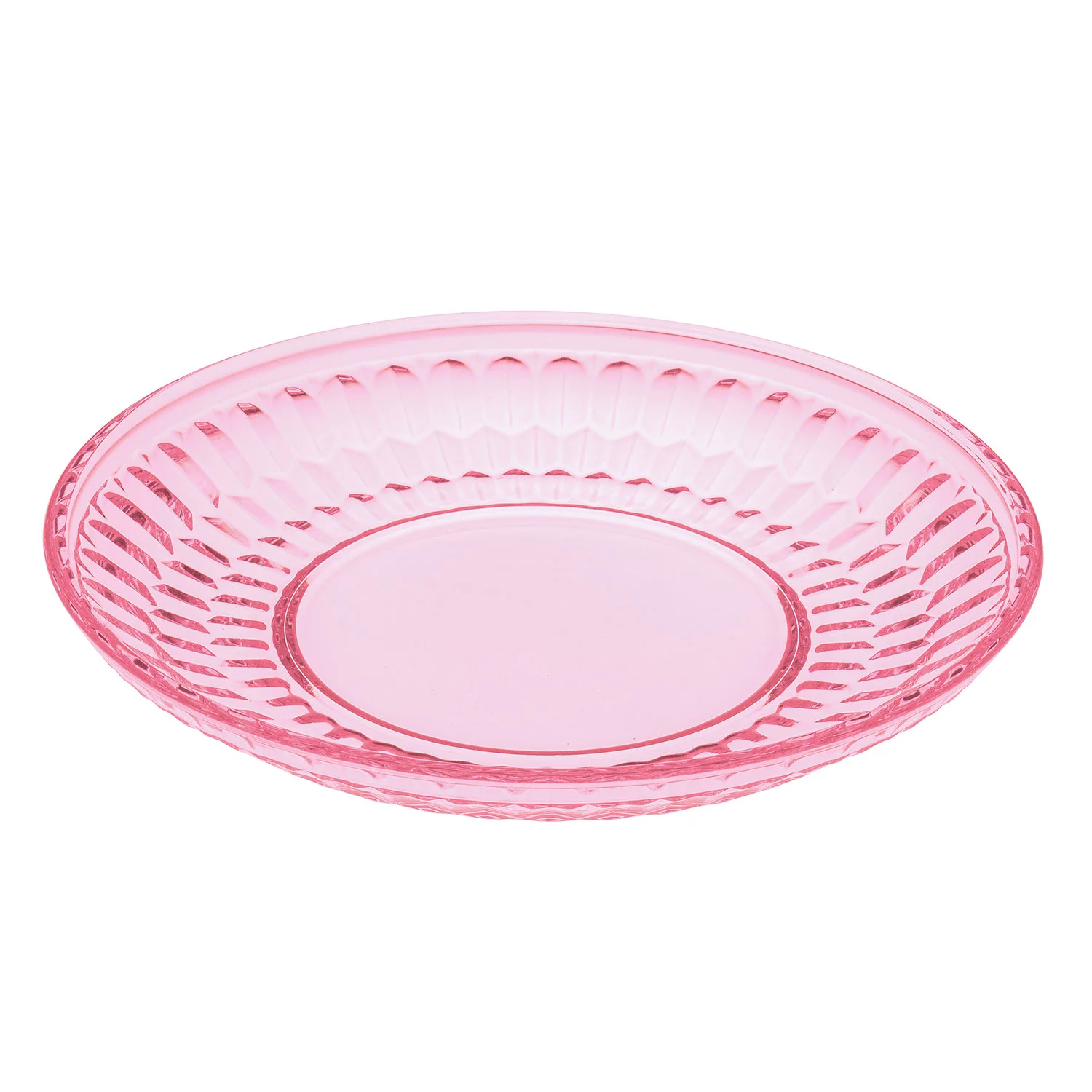 Boston coloured Салатная тарелка розовая 21 см