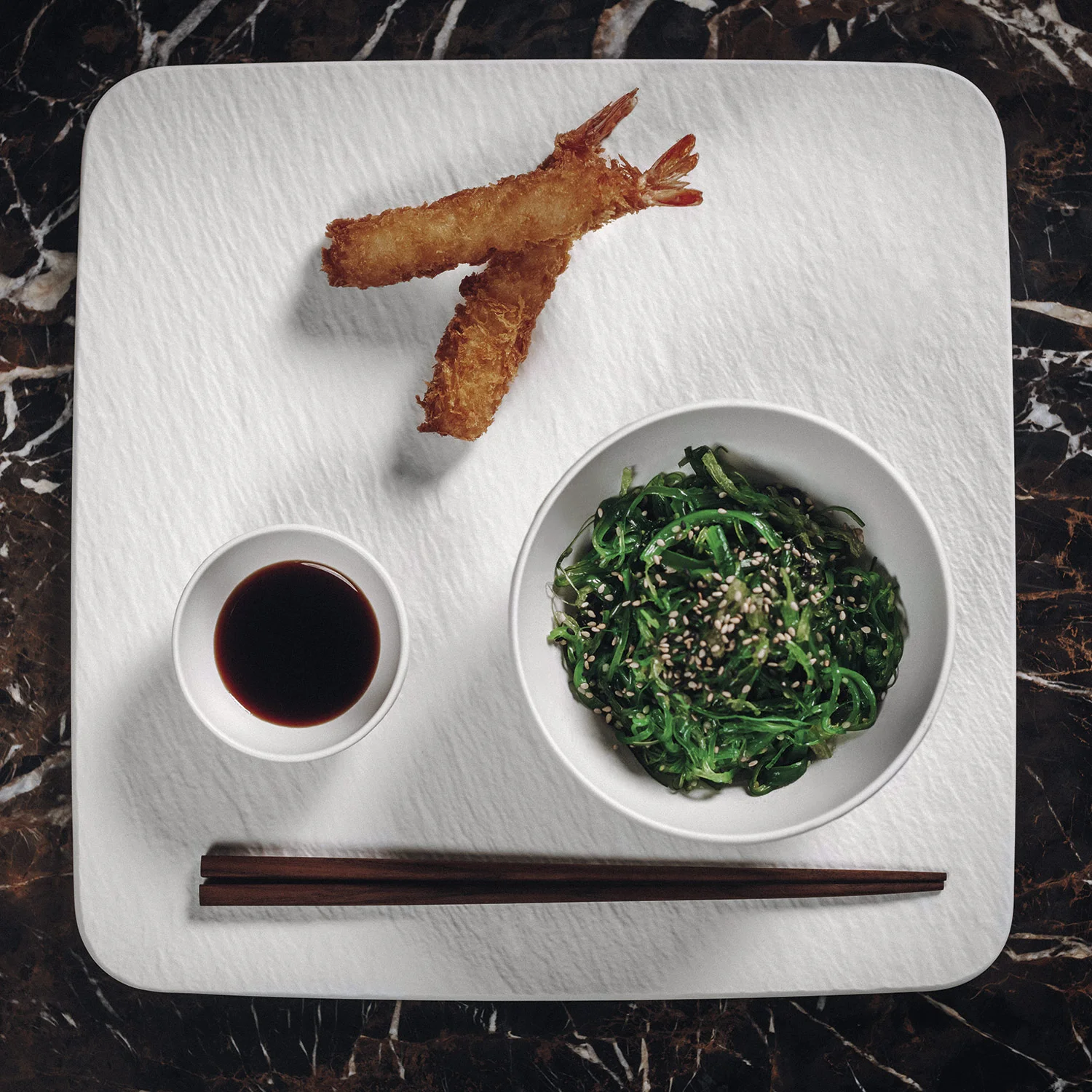 Manufacture Rock blanc Сервировочная тарелка 32 см