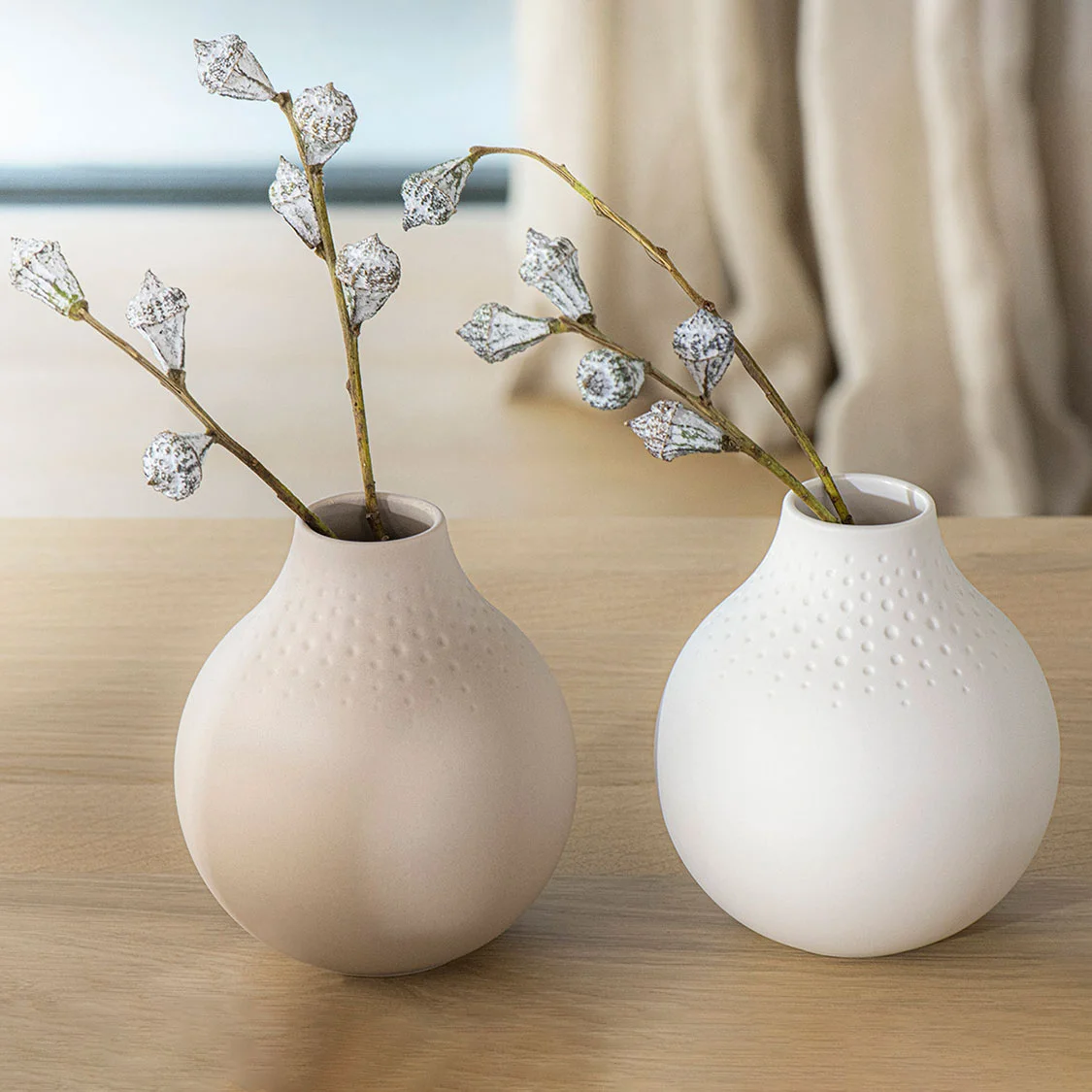 Manufacture Collier beige Ваза 12 см