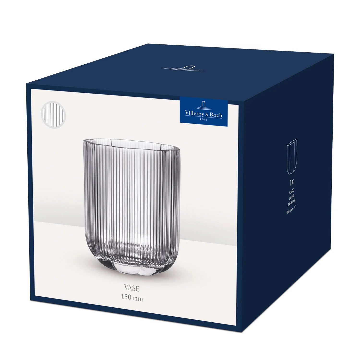Fleur Glass Ваза 15 см