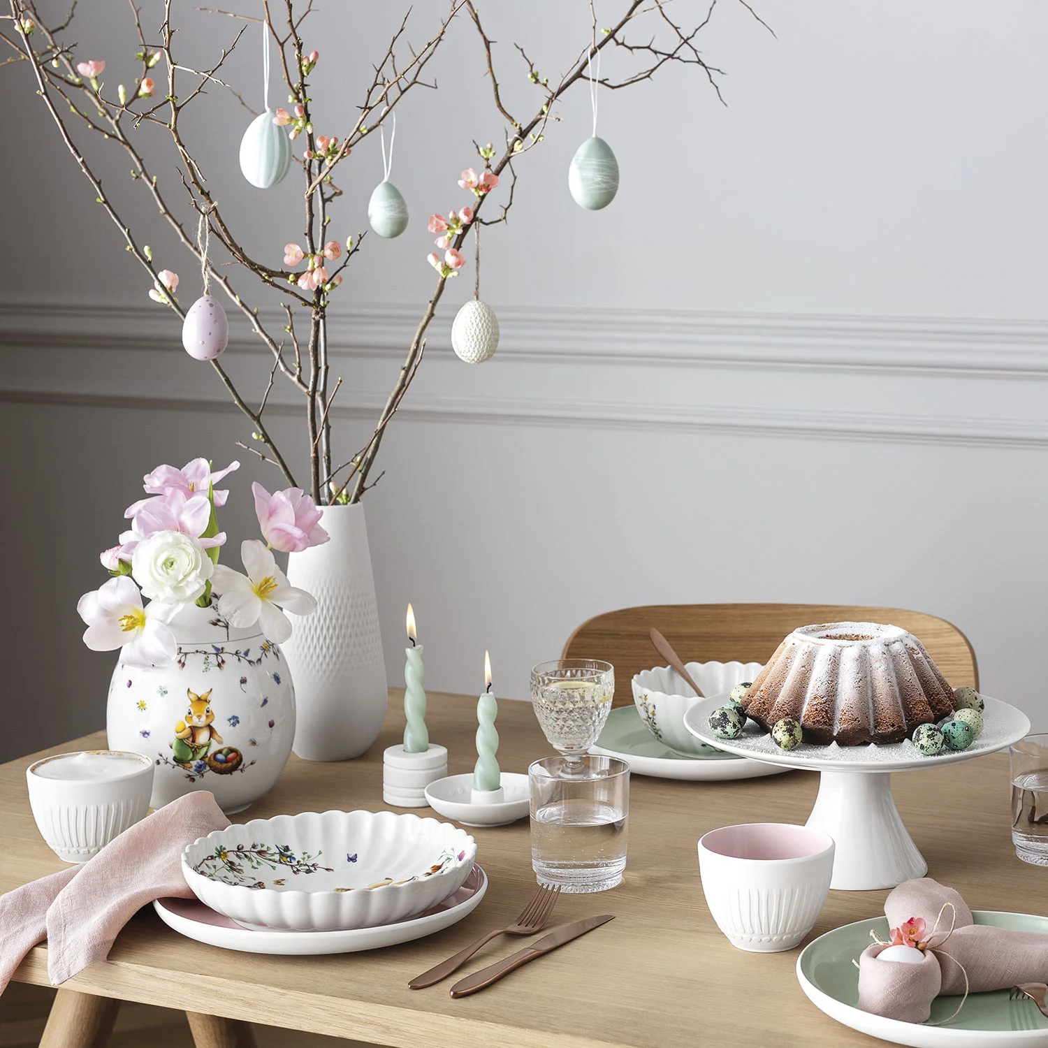 Spring Fantasy Ваза-яйцо "Эмма и Пауль" 21 см