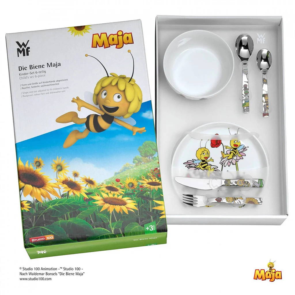 WMF Детский набор посуды Biene Maja, 6 предметов