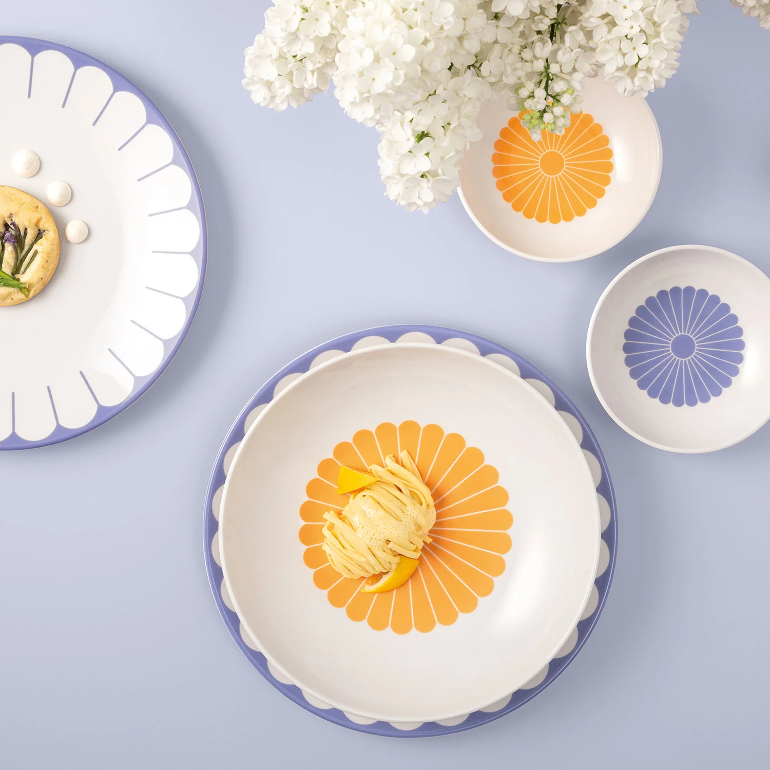Fleur Soleil Тарелка для пасты 24 см