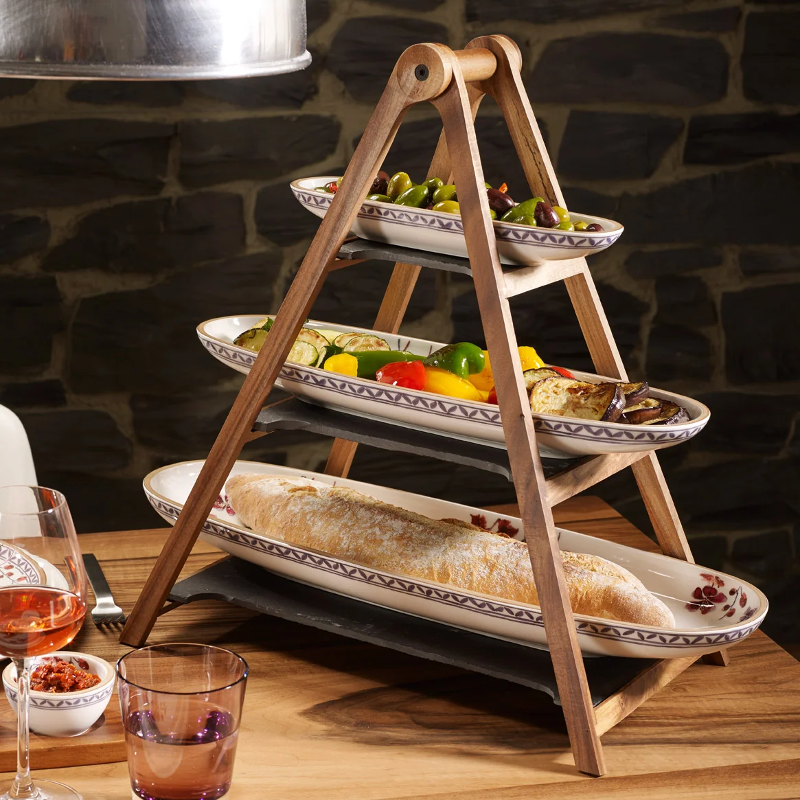 Artesano Provencal Lavender Селедочница 28 см