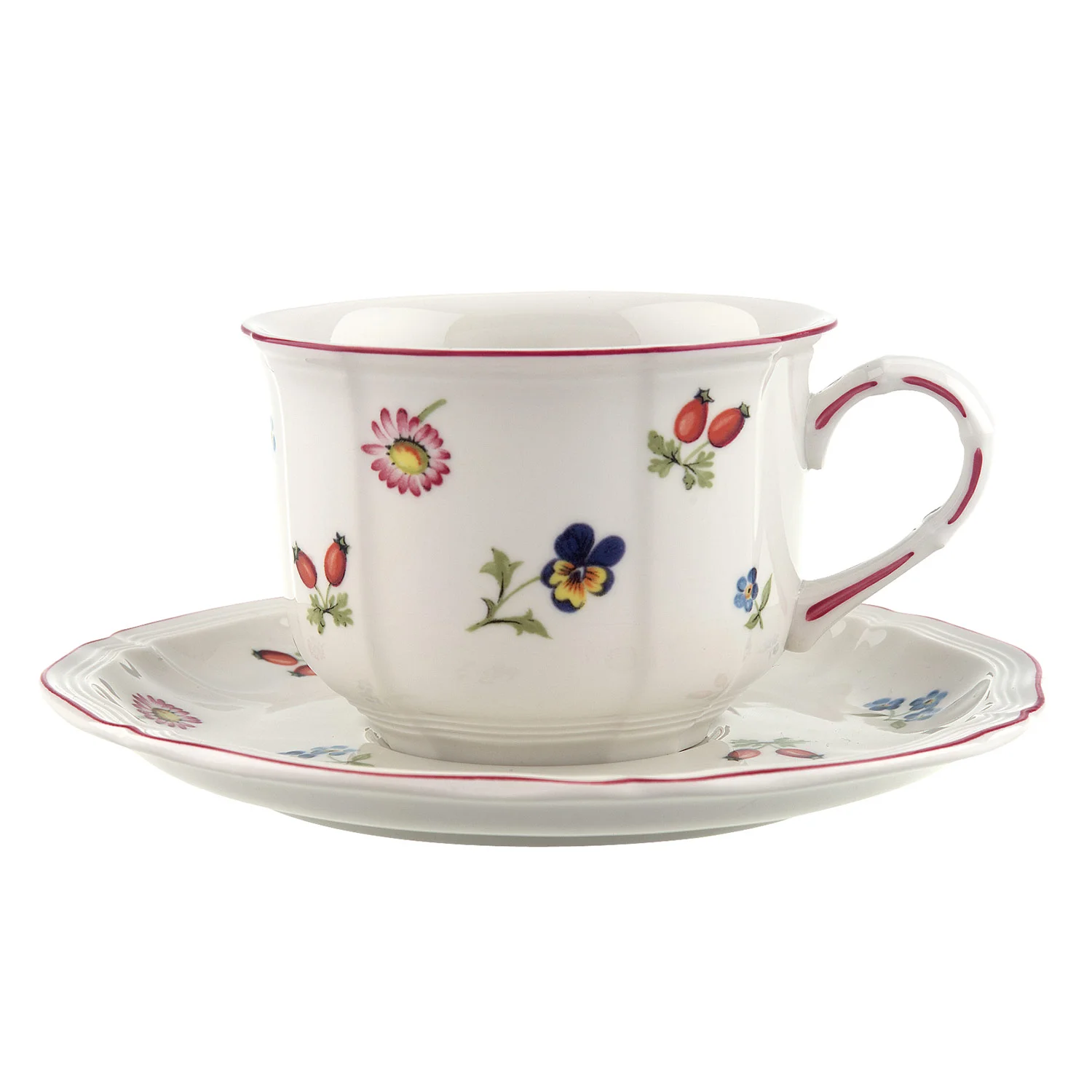 Petite Fleur Блюдце к чашке для завтрака 17 см
