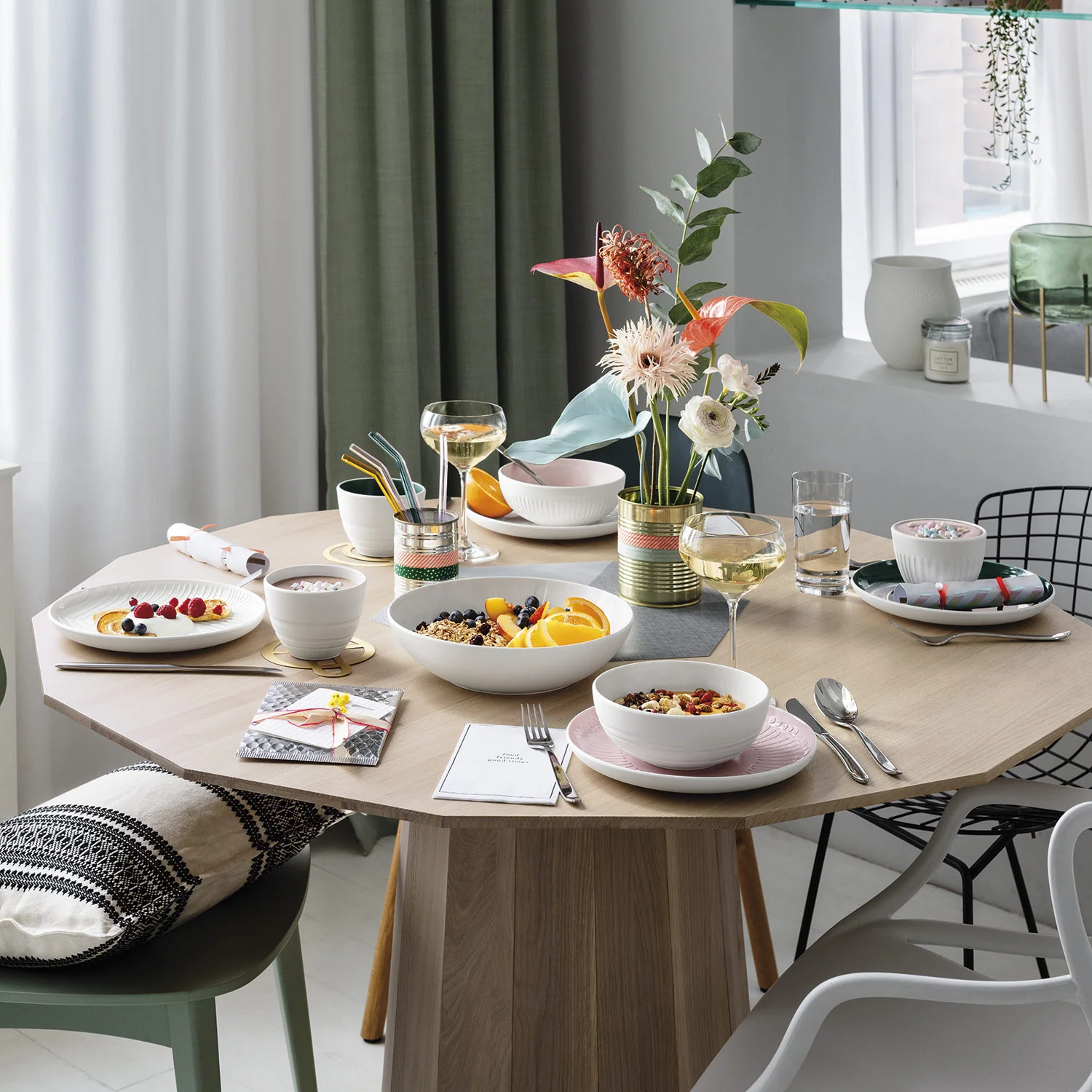 Artesano Hot - Cold Beverages Трубочки для напитков стеклянные, 4 шт