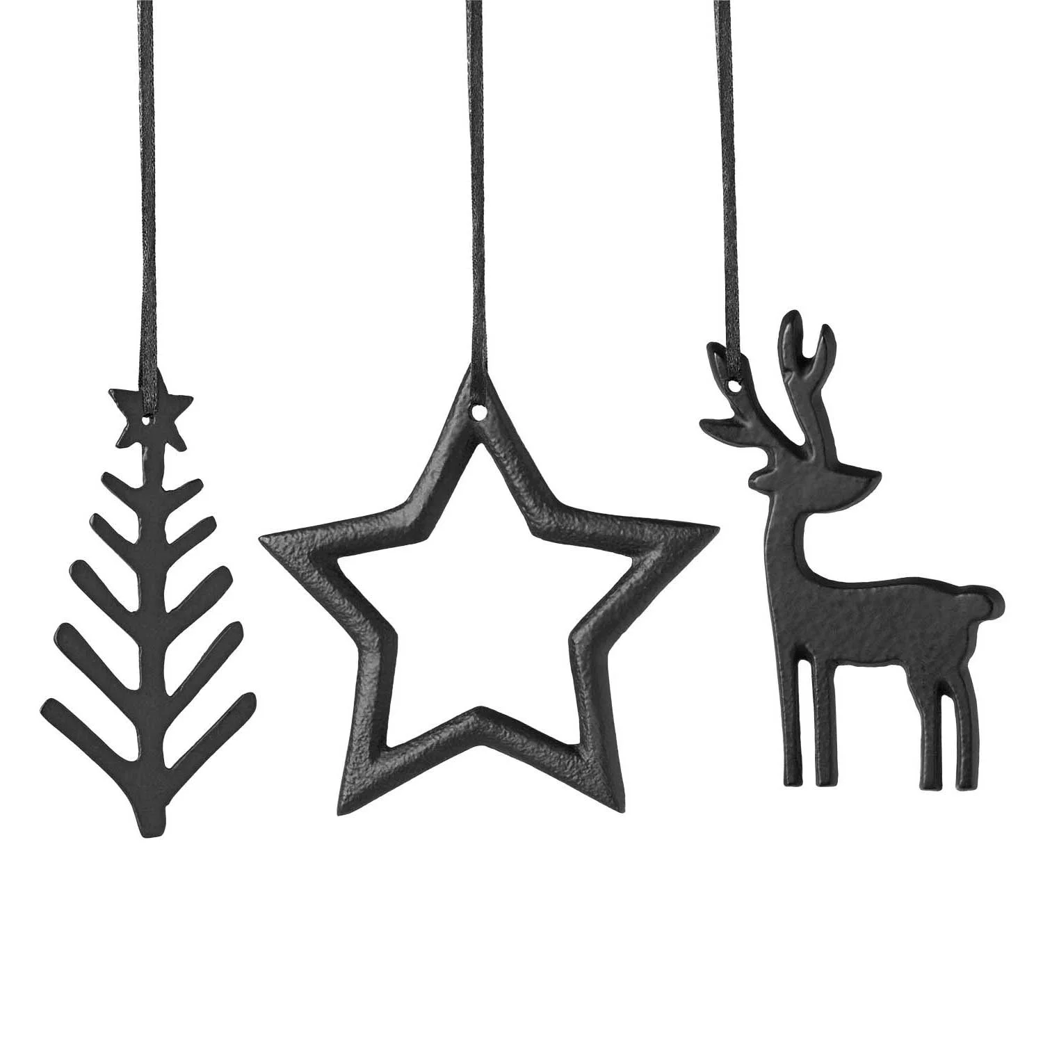 Christmas Chic Набор украшений "Новогодние фигурки" 10.5 см, 3 предмета - v-b.ru