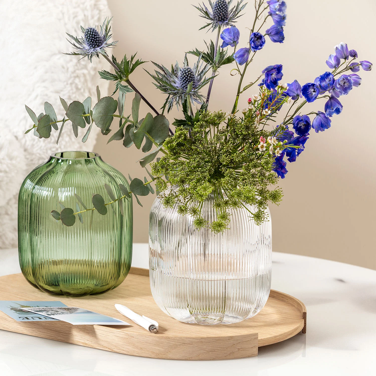 Fleur Glass Ваза 19 см