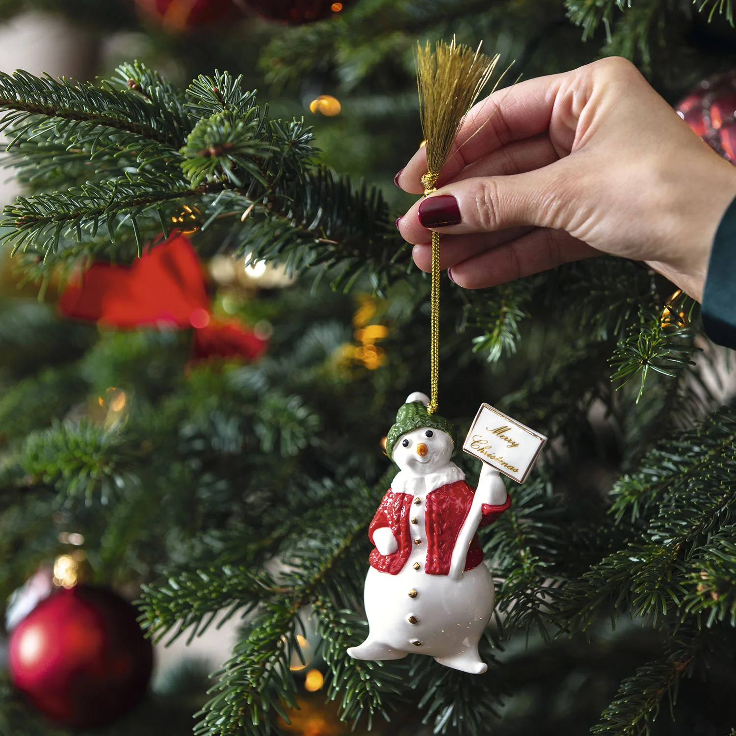 Christmas Classics Украшение "Снеговик" 10 см