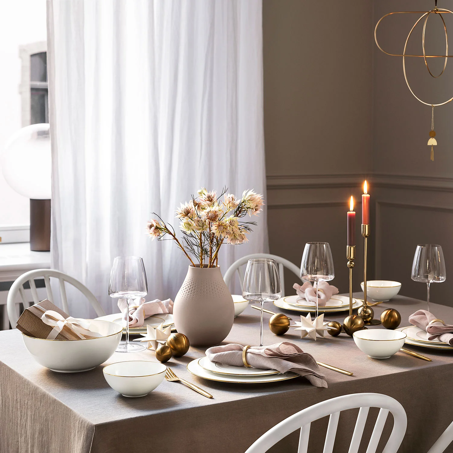 Manufacture Collier beige Ваза 20 см