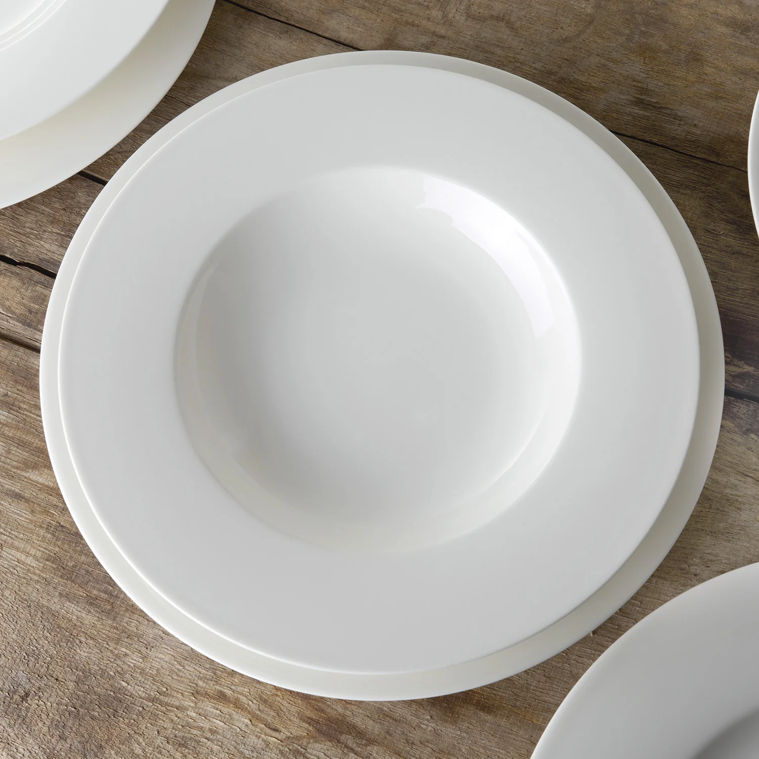 Basic White Плоская тарелка 27 см