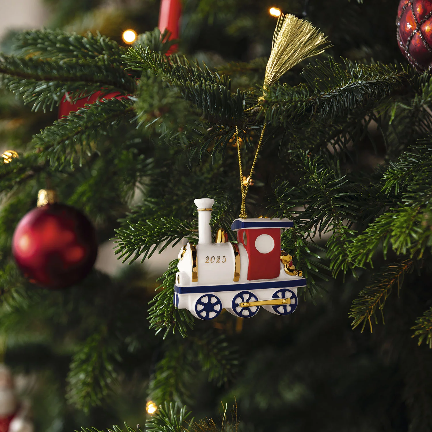 Christmas Classics 2025 Украшение "Паровоз" 9 см