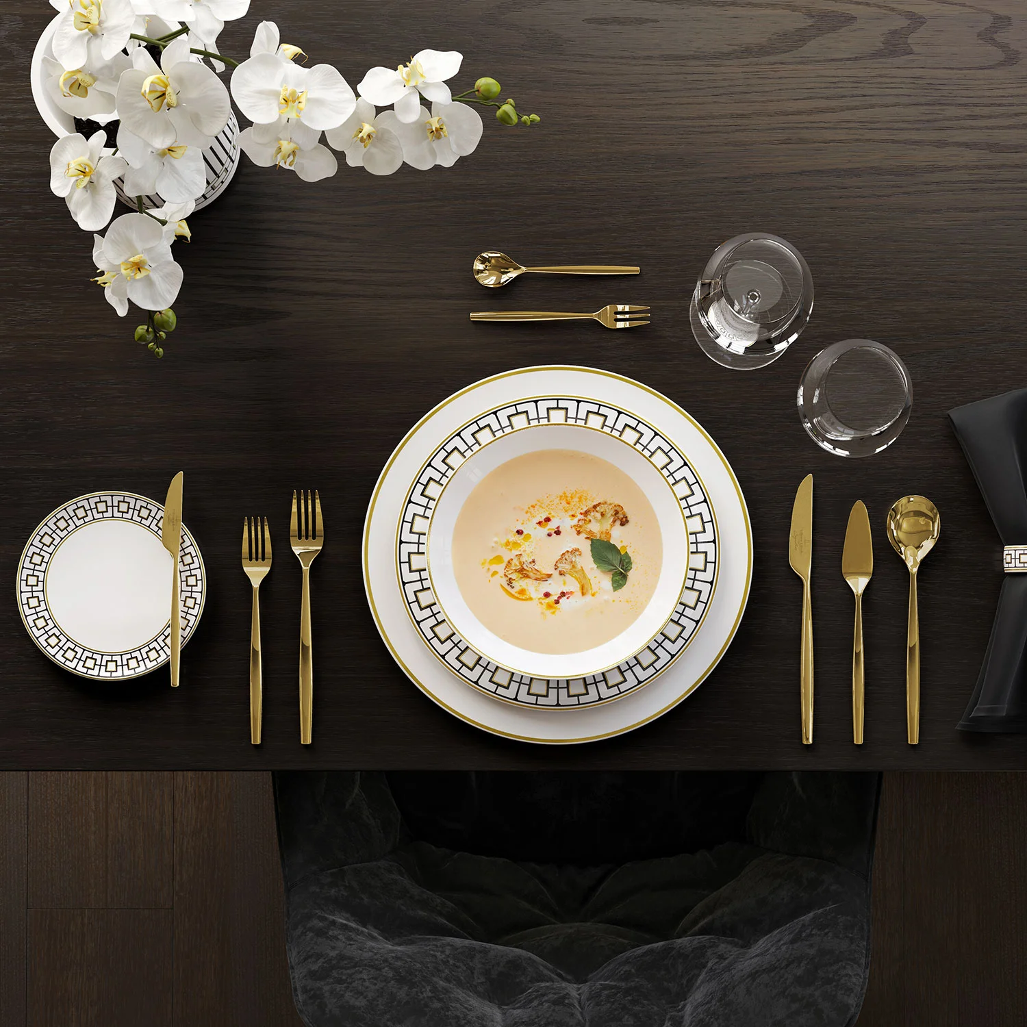 MetroChic Тарелка для торта 33 см