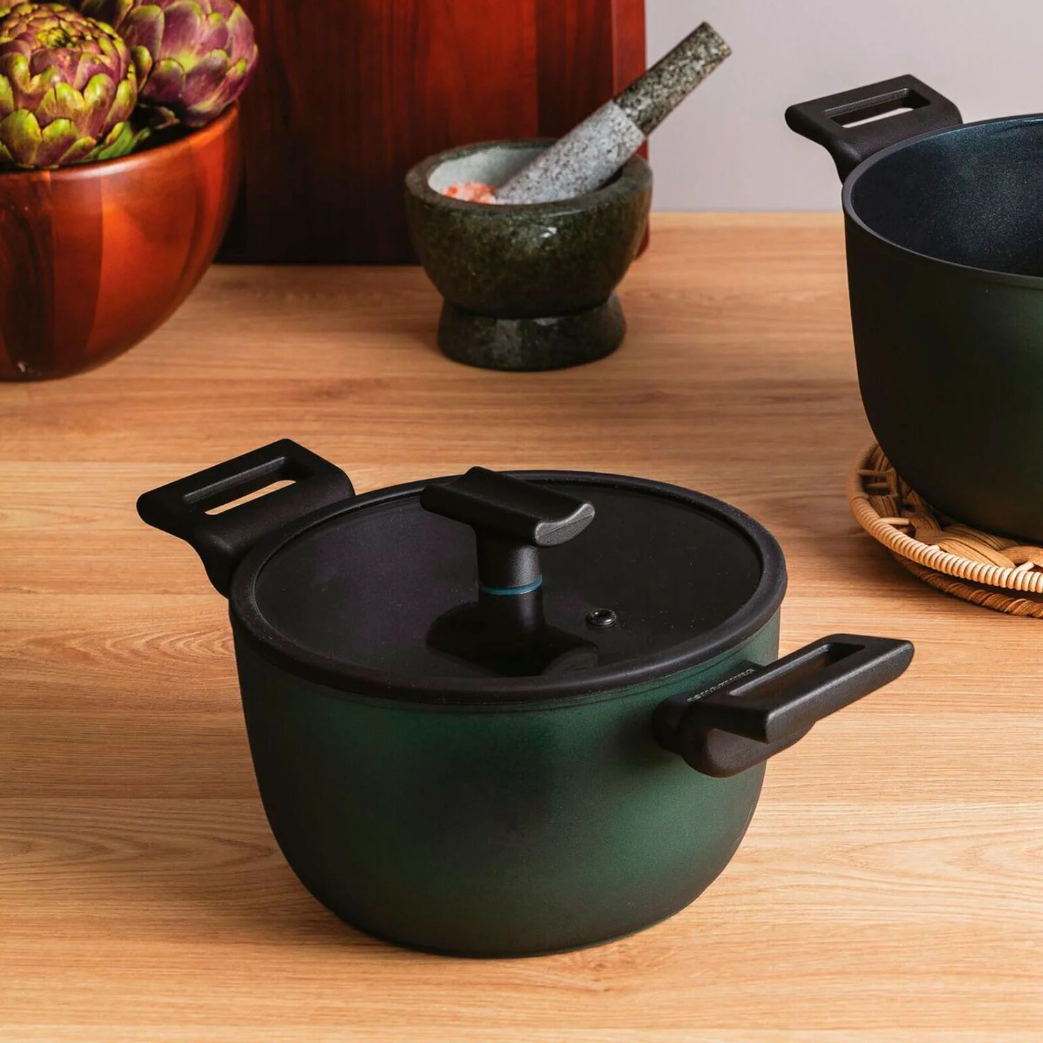Sambonet Titan Pro Green Кастрюля 20 см