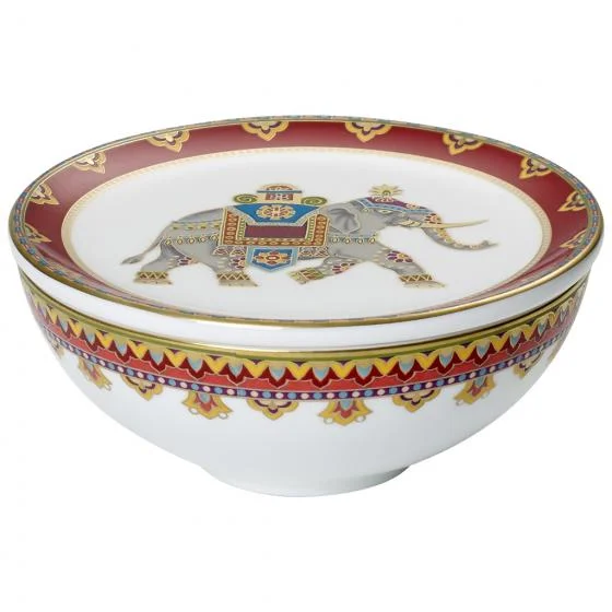Samarkand Rubin Gifts Декоративный салатник с крышкой 11 см