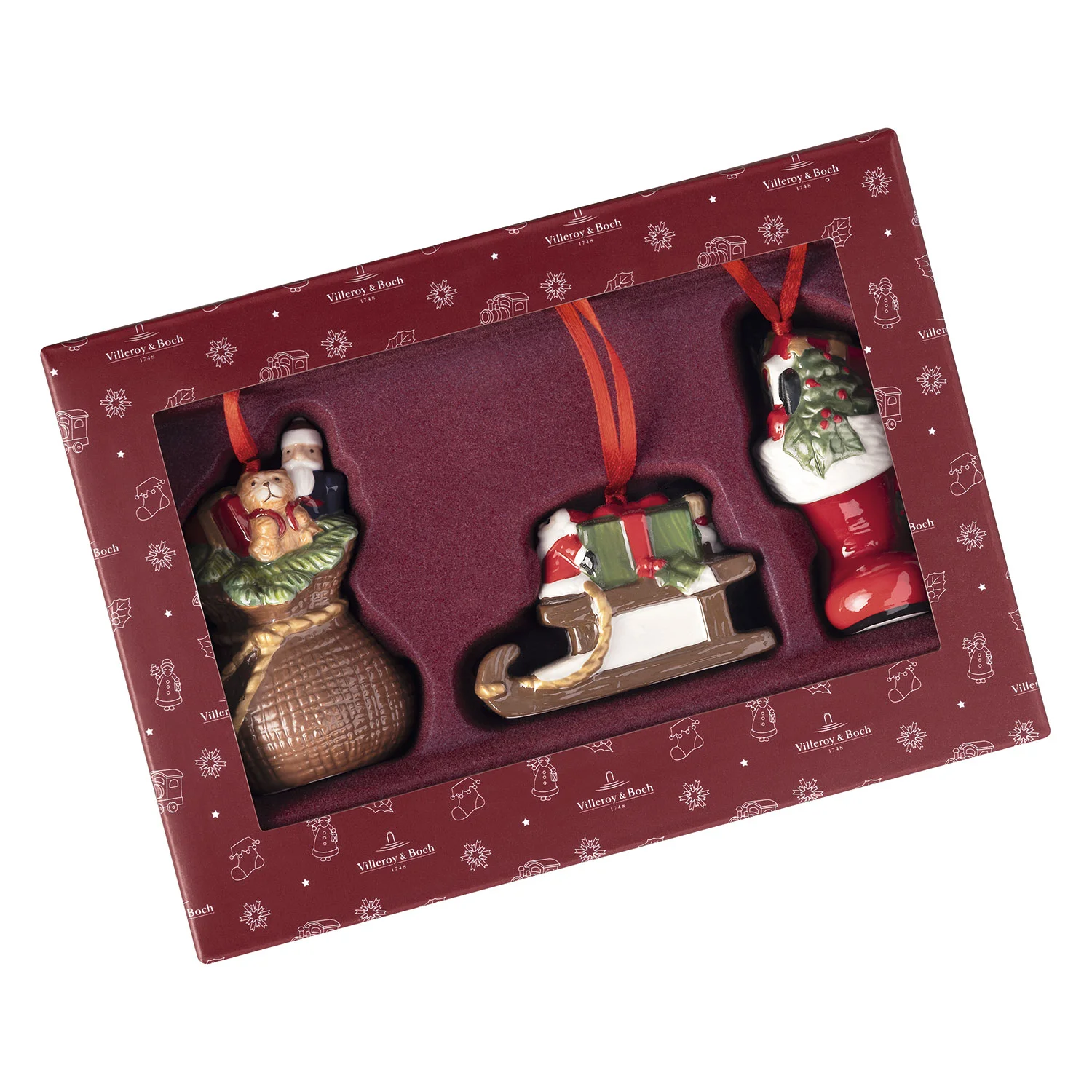 Nostalgic Ornaments Набор украшений "Подарки", 3 предмета