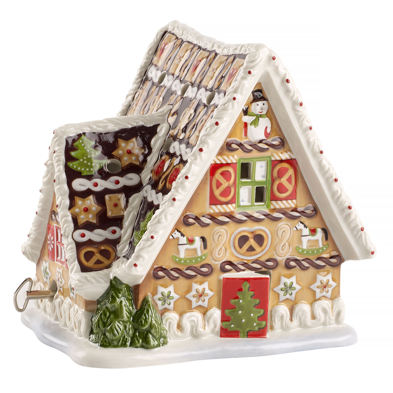 Christmas Toy's Музыкальная шкатулка "Пряничный домик" 16 см