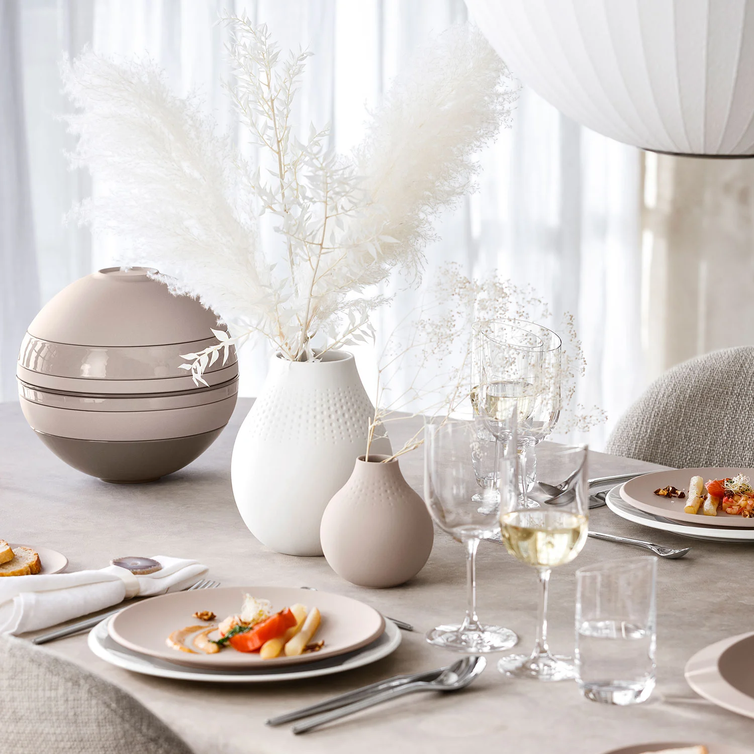 Manufacture Collier beige Ваза 12 см