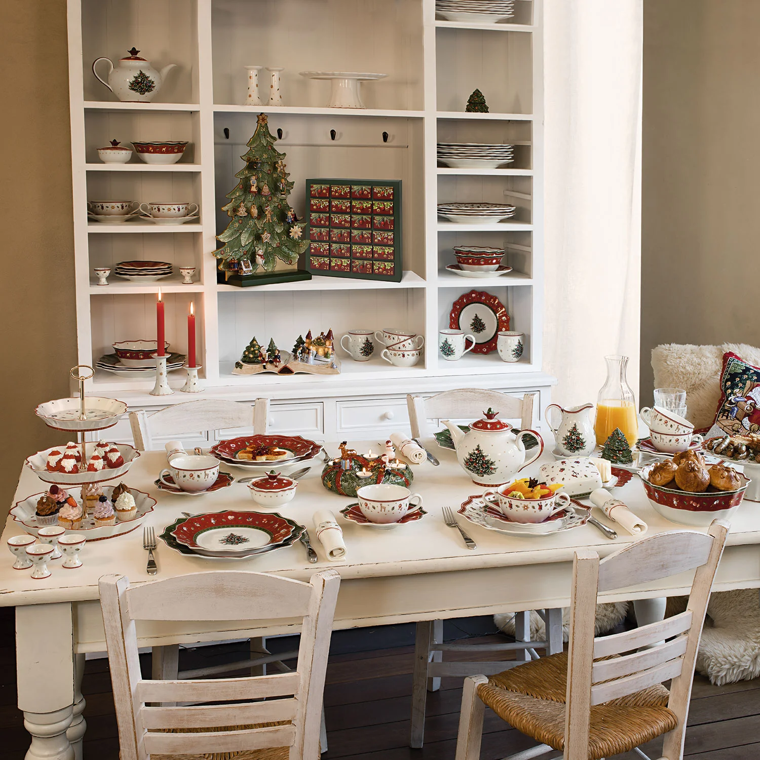 Toy's Delight Плоская тарелка красная 29 см