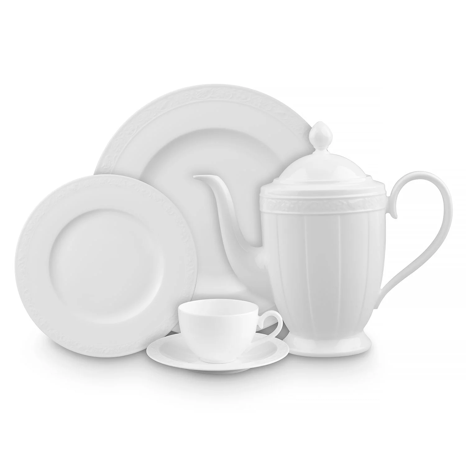 White Pearl Салатная тарелка 22 см