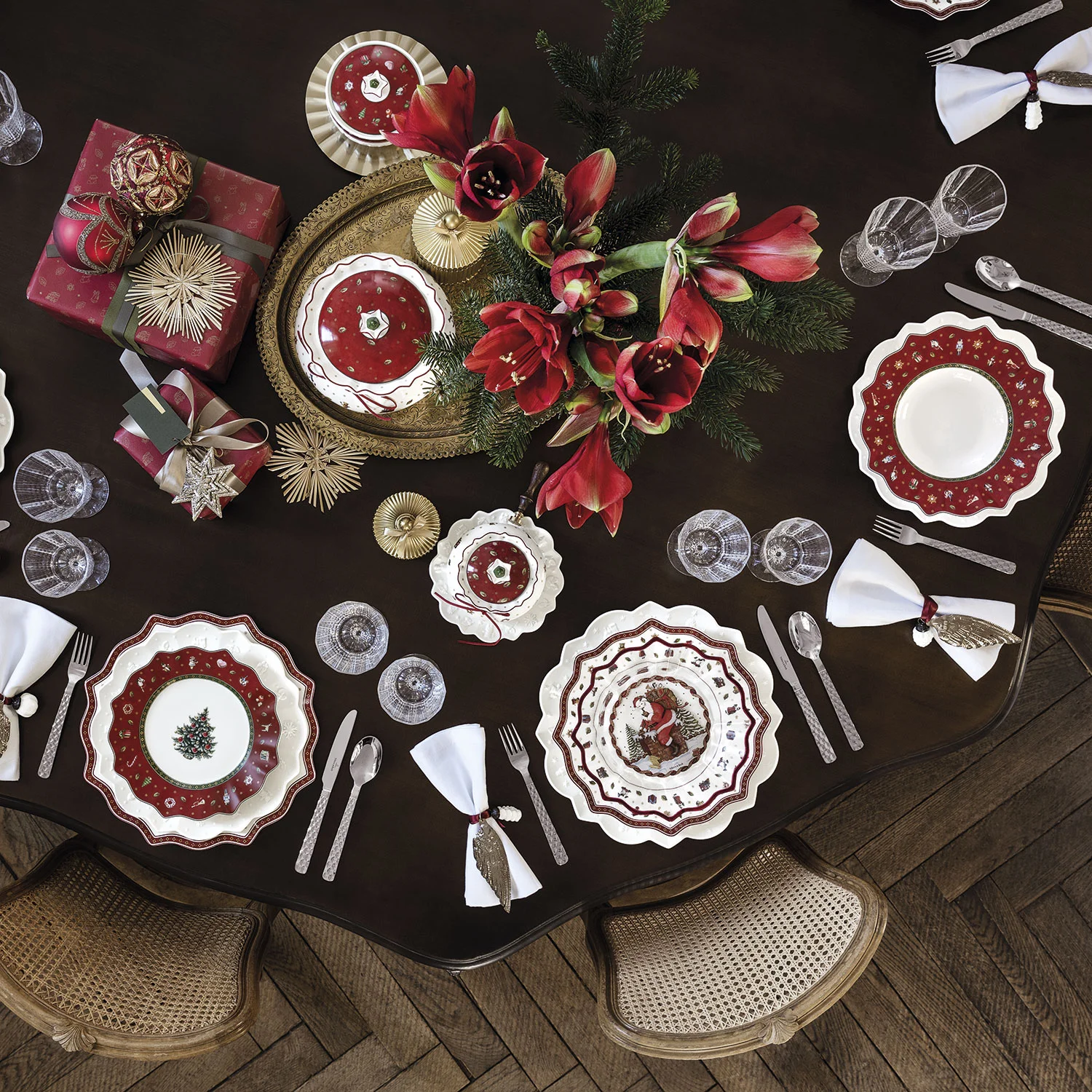 Toy's Delight Плоская тарелка красная 29 см