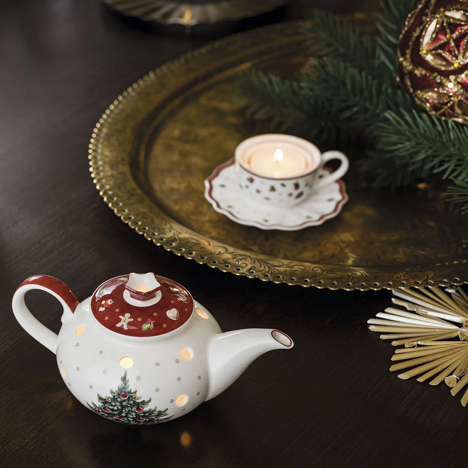 Toy's Delight Decoration Подсвечник "Чайная пара"