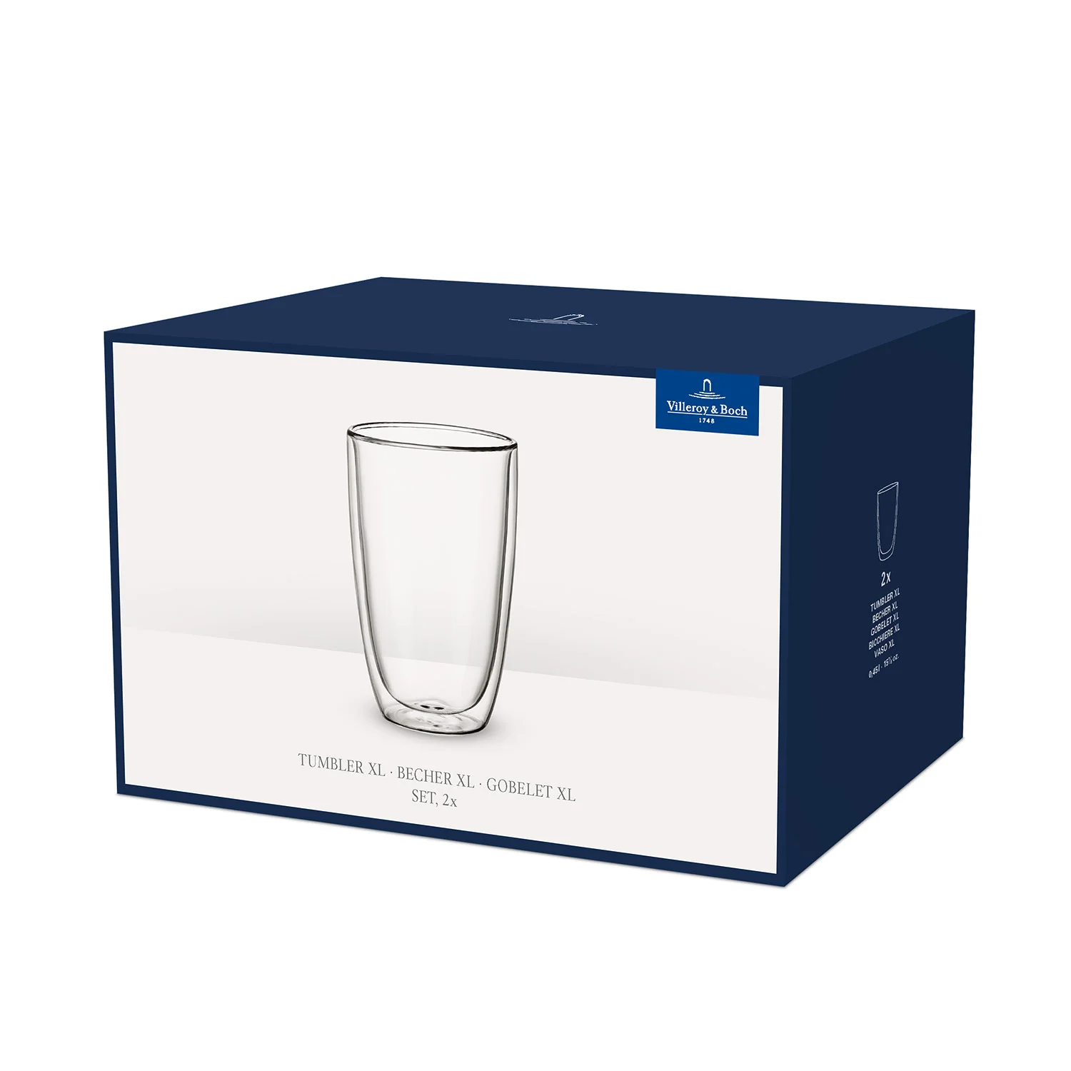 Artesano Hot - Cold Beverages Набор стаканов 450 мл, 2 шт