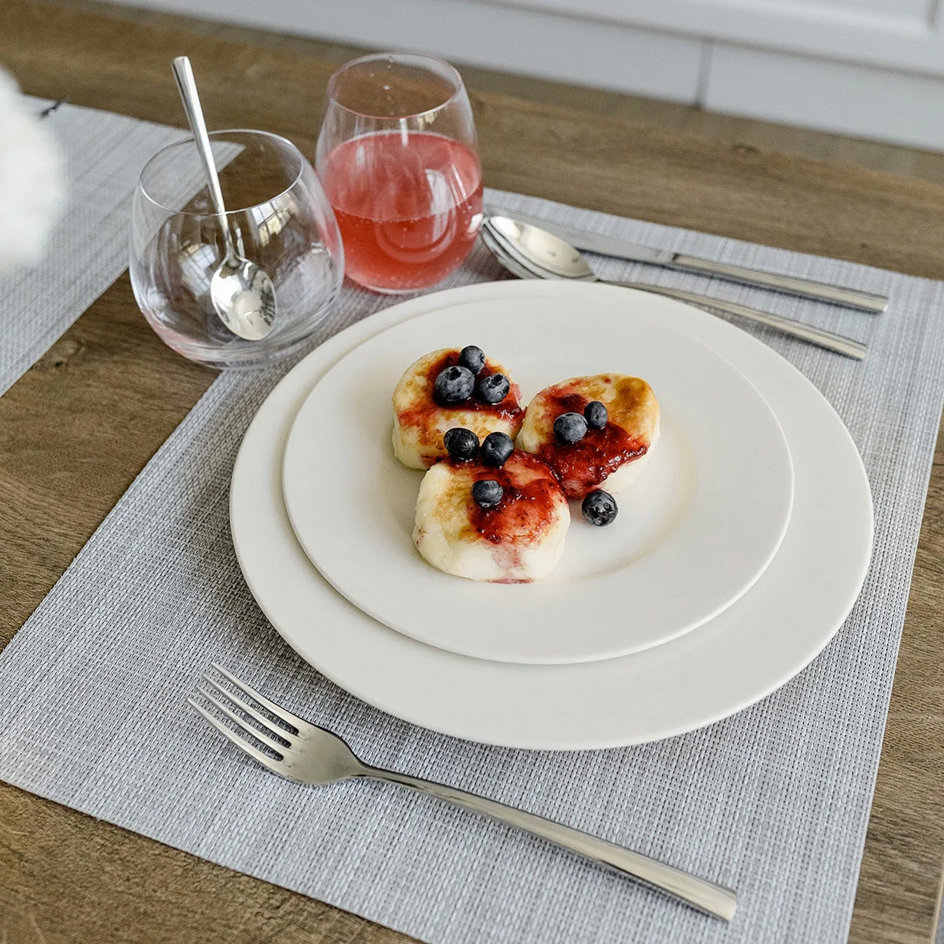 Twist White Плоская тарелка 27 см