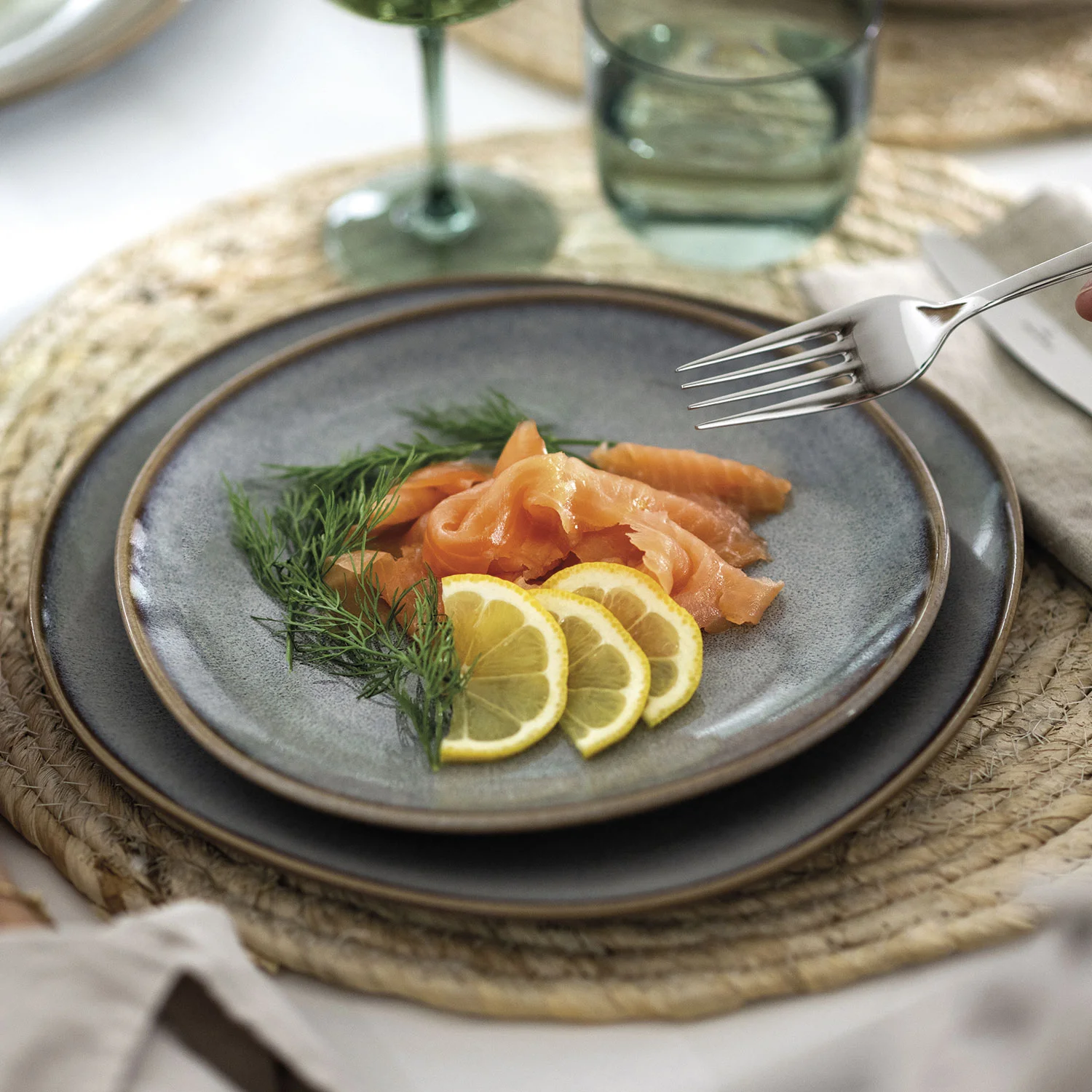 Lave Beige Плоская тарелка 28 см