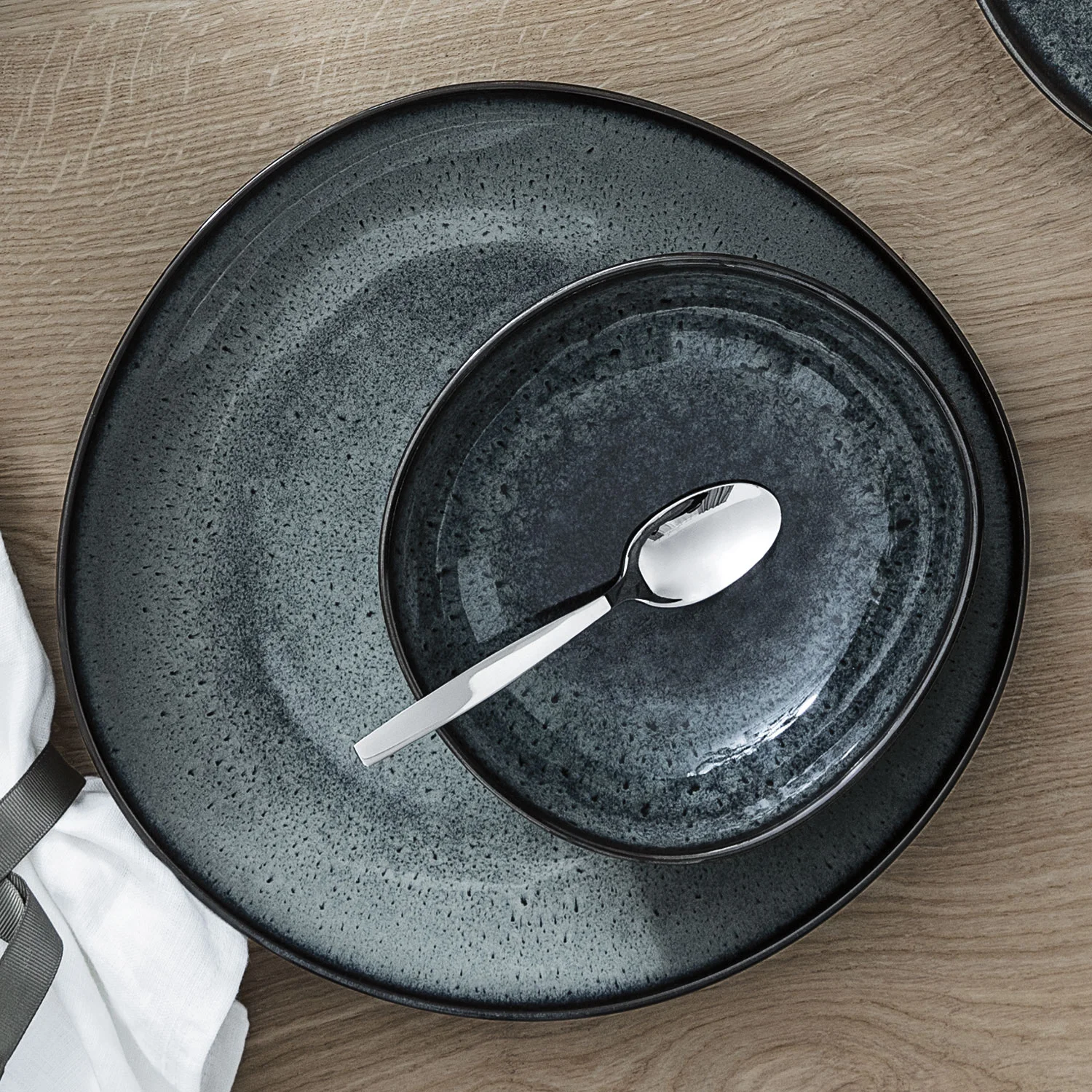 Lave Gris Плоская тарелка 28 см