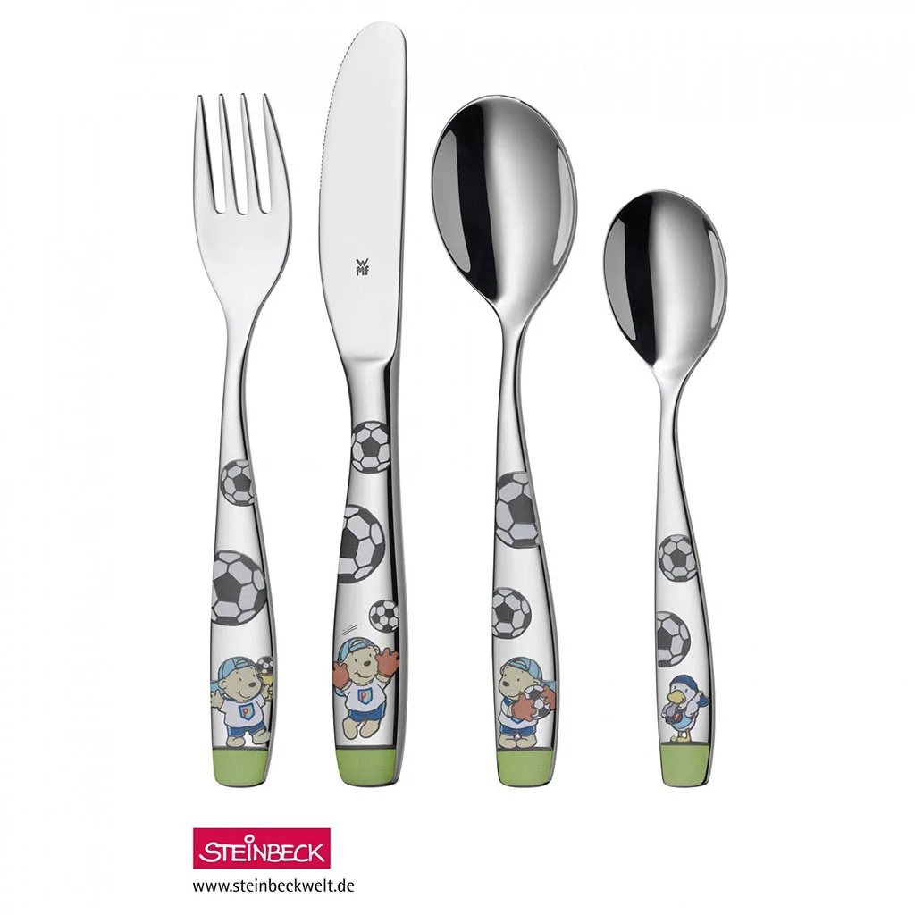 Children WMF Детские приборы Pitzelpatz soccer, 4 предмета