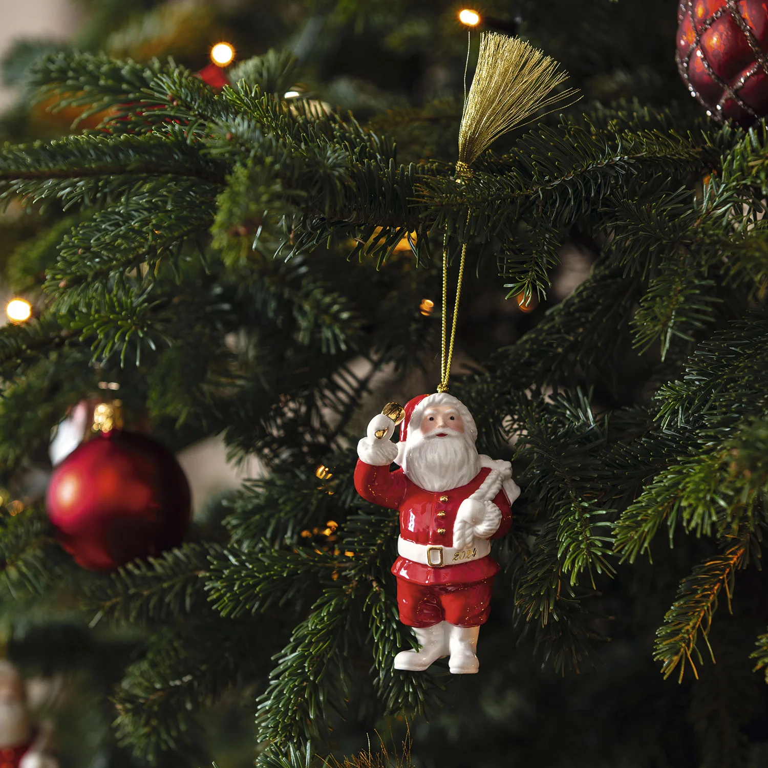 Christmas Classics Украшение "Дед Мороз" 10 см