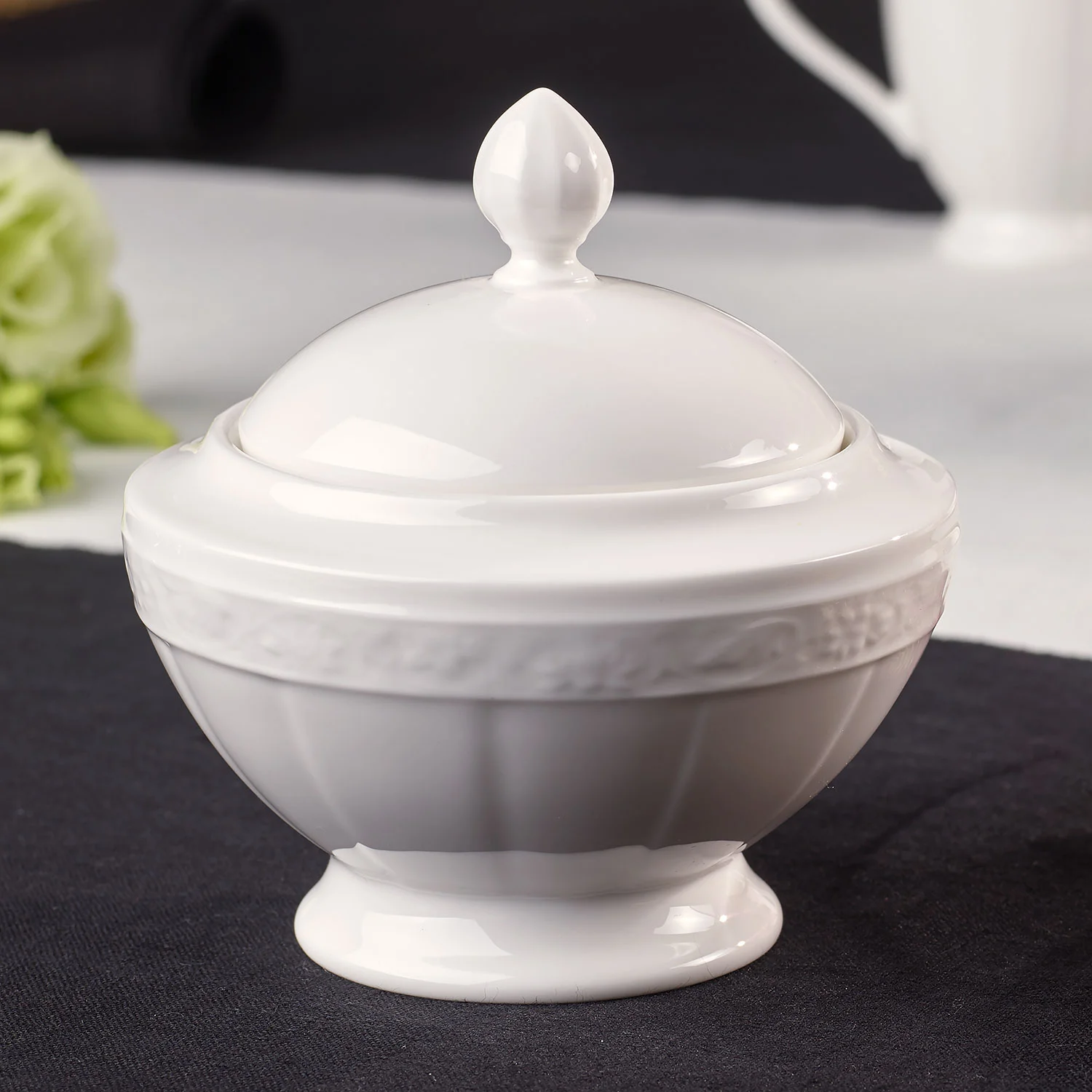 White Pearl Сахарница на 6 персон, 350 мл