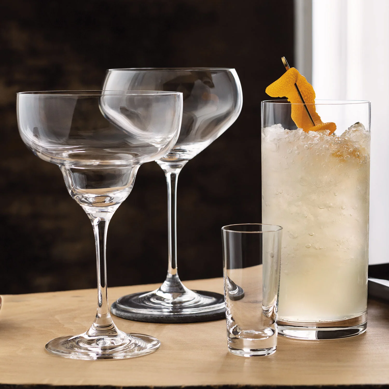 Purismo Bar Бокалы для шампанского 380 мл, 2 шт