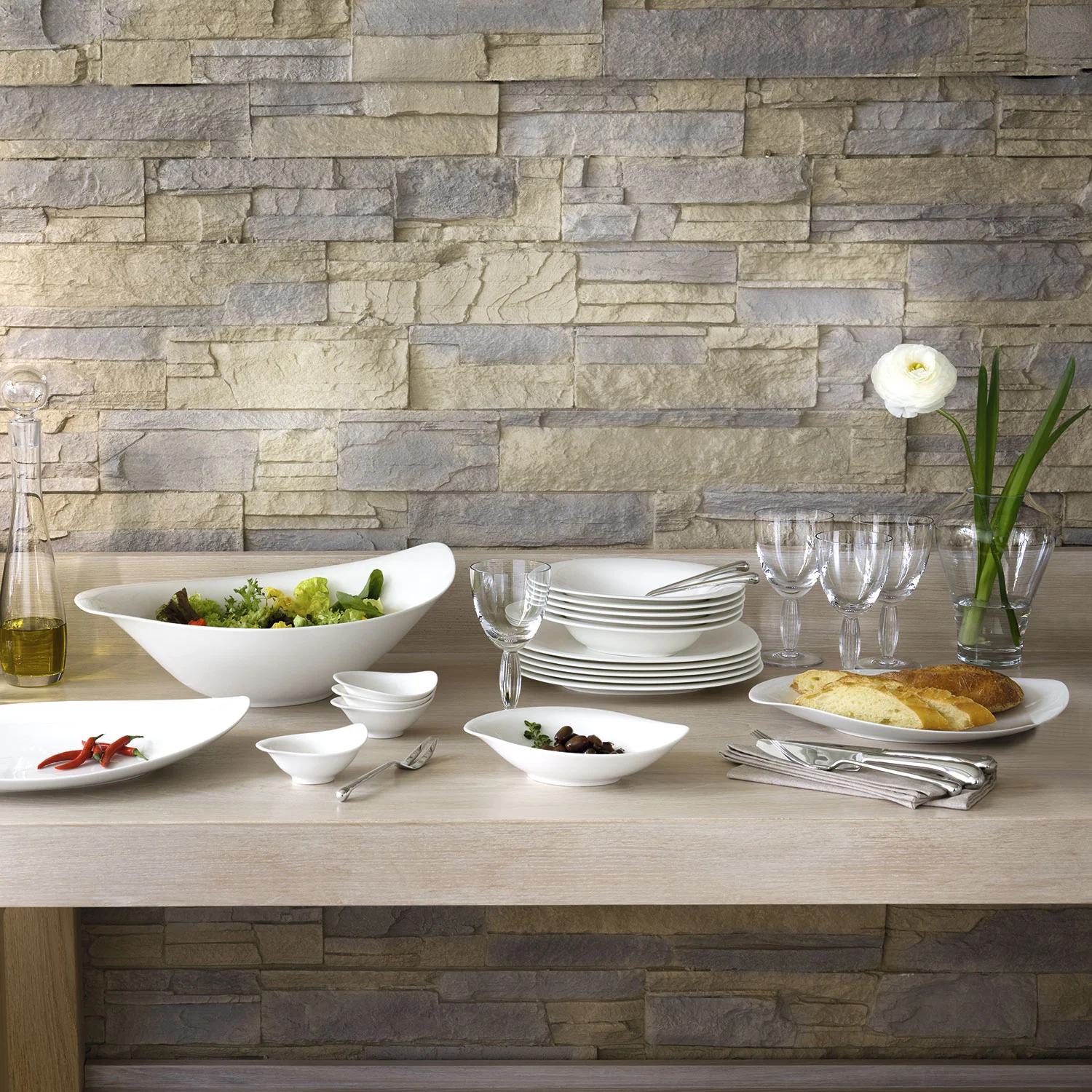 New Cottage Salad Тарелка для пасты 600 мл