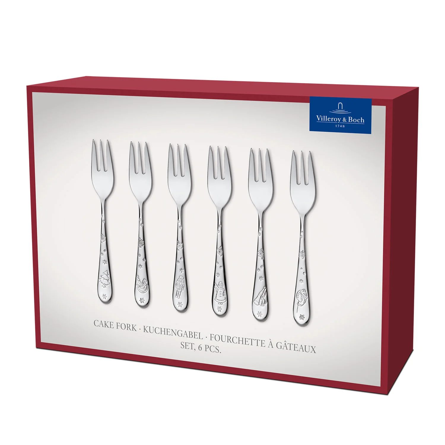 Toy's Delight Cutlery Набор вилок для торта, 6 шт