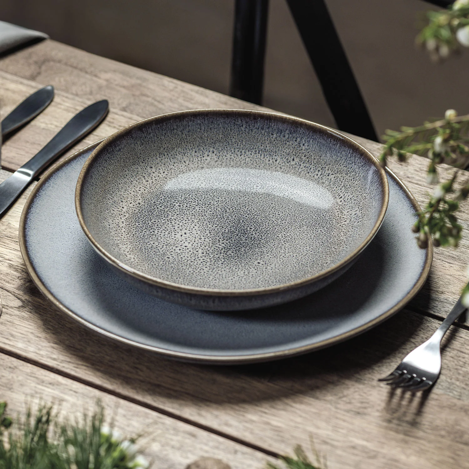 Lave Beige Плоская тарелка 28 см