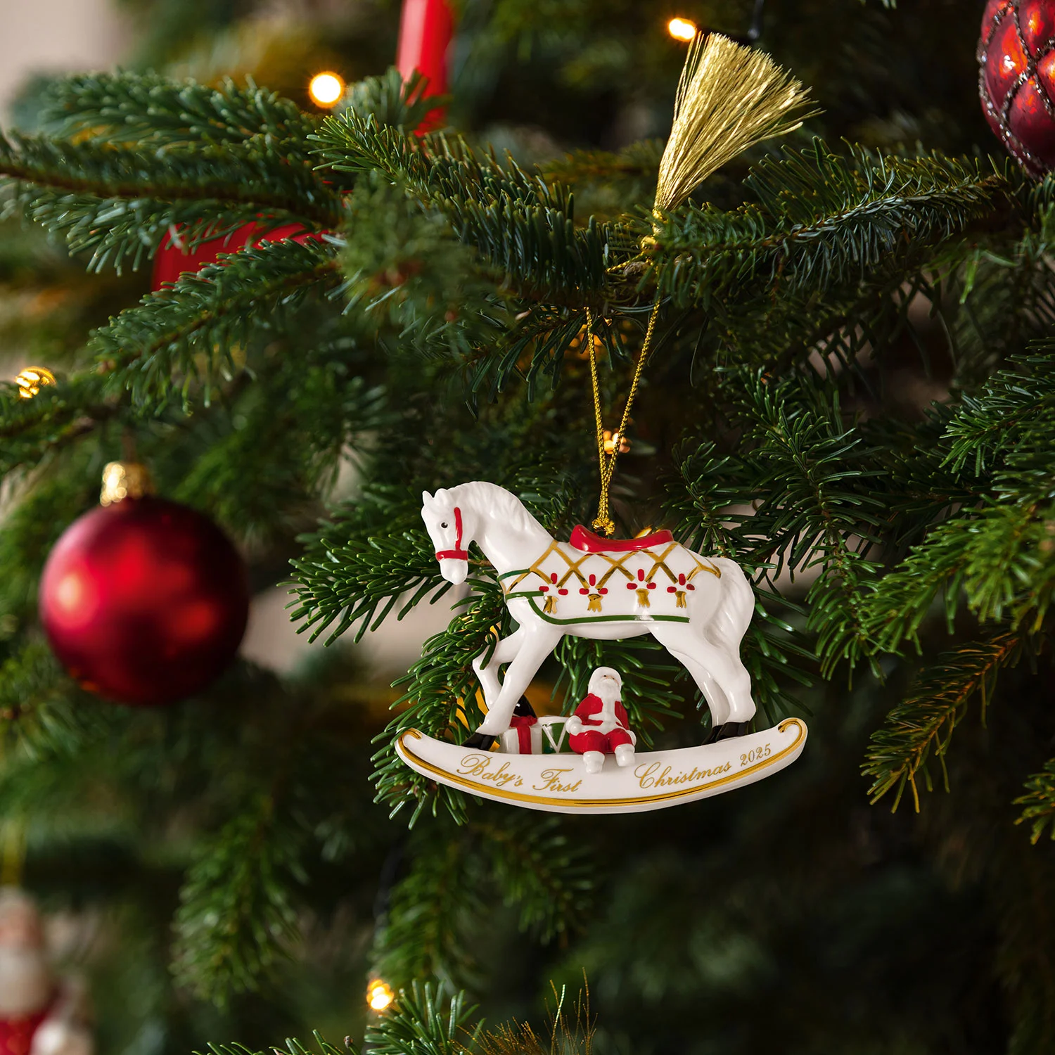 Christmas Classics 2025 Украшение "Лошадка" 11 см