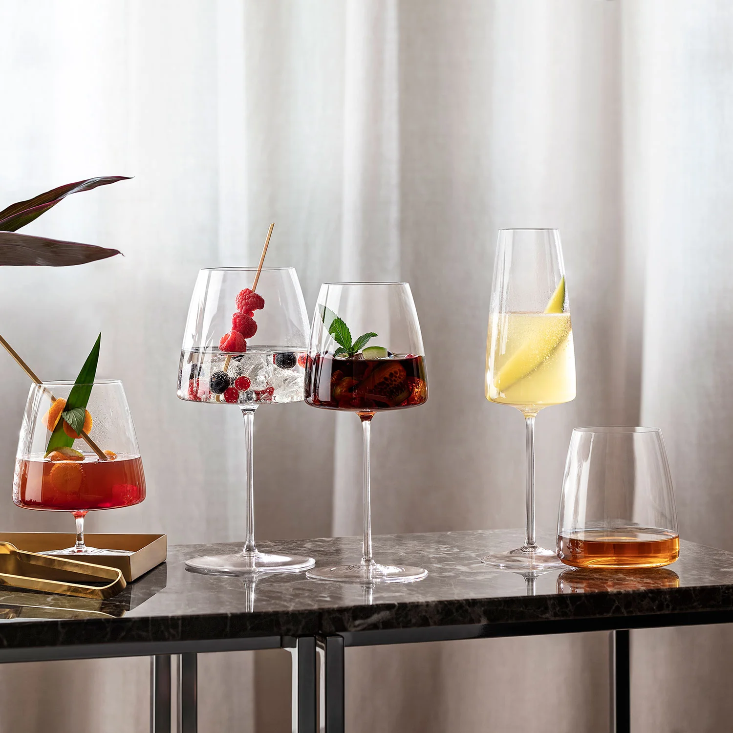 MetroChic Glass Набор бокалов для красного вина 830 мл, 2 шт