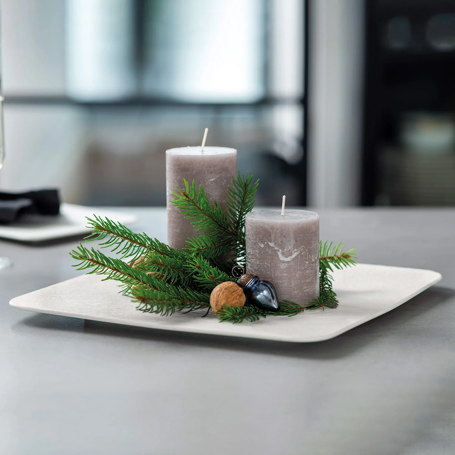 Manufacture Rock blanc Сервировочная тарелка 32 см