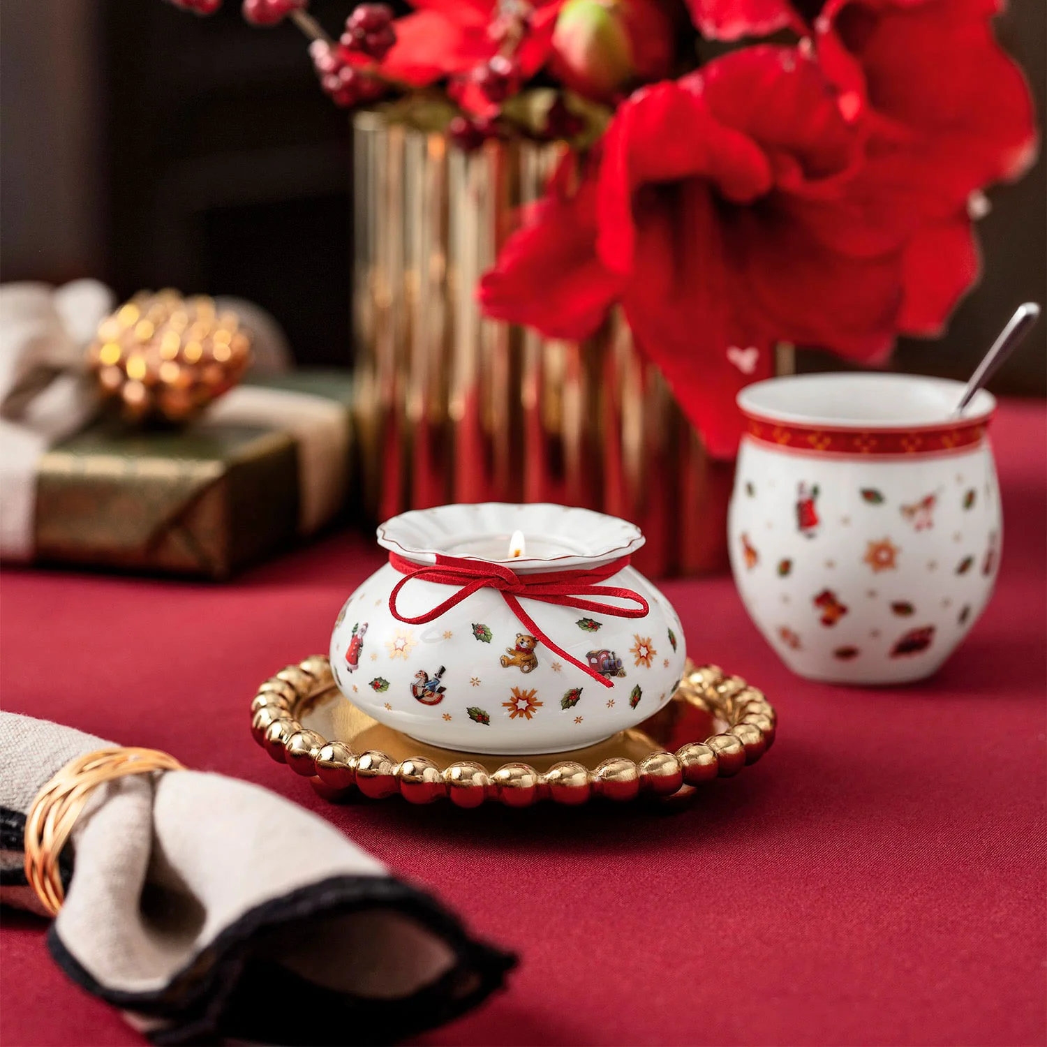 Toy's Delight Decoration Подсвечник "Баночка" 10 см