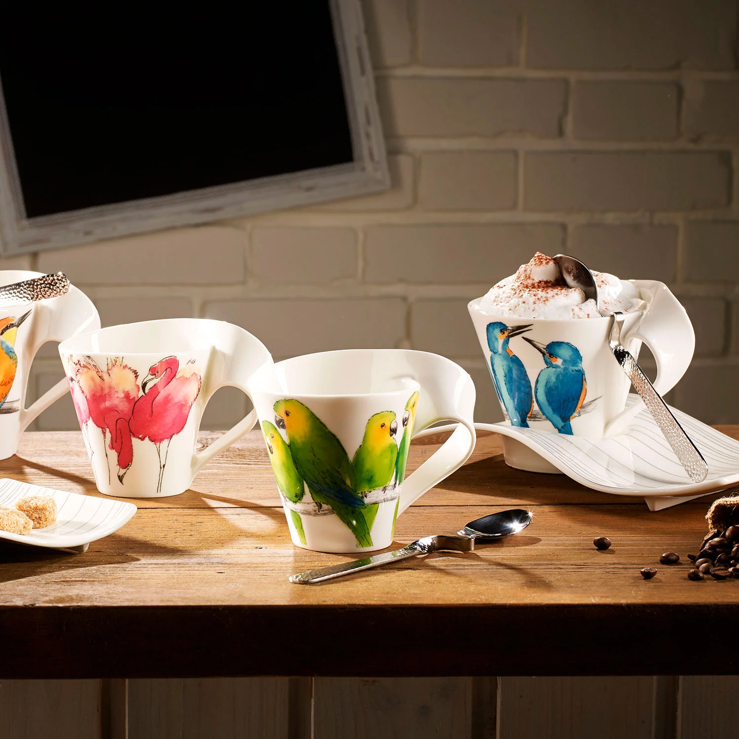 NewWave Caffe Animals Кружка "Зимородок" 300 мл