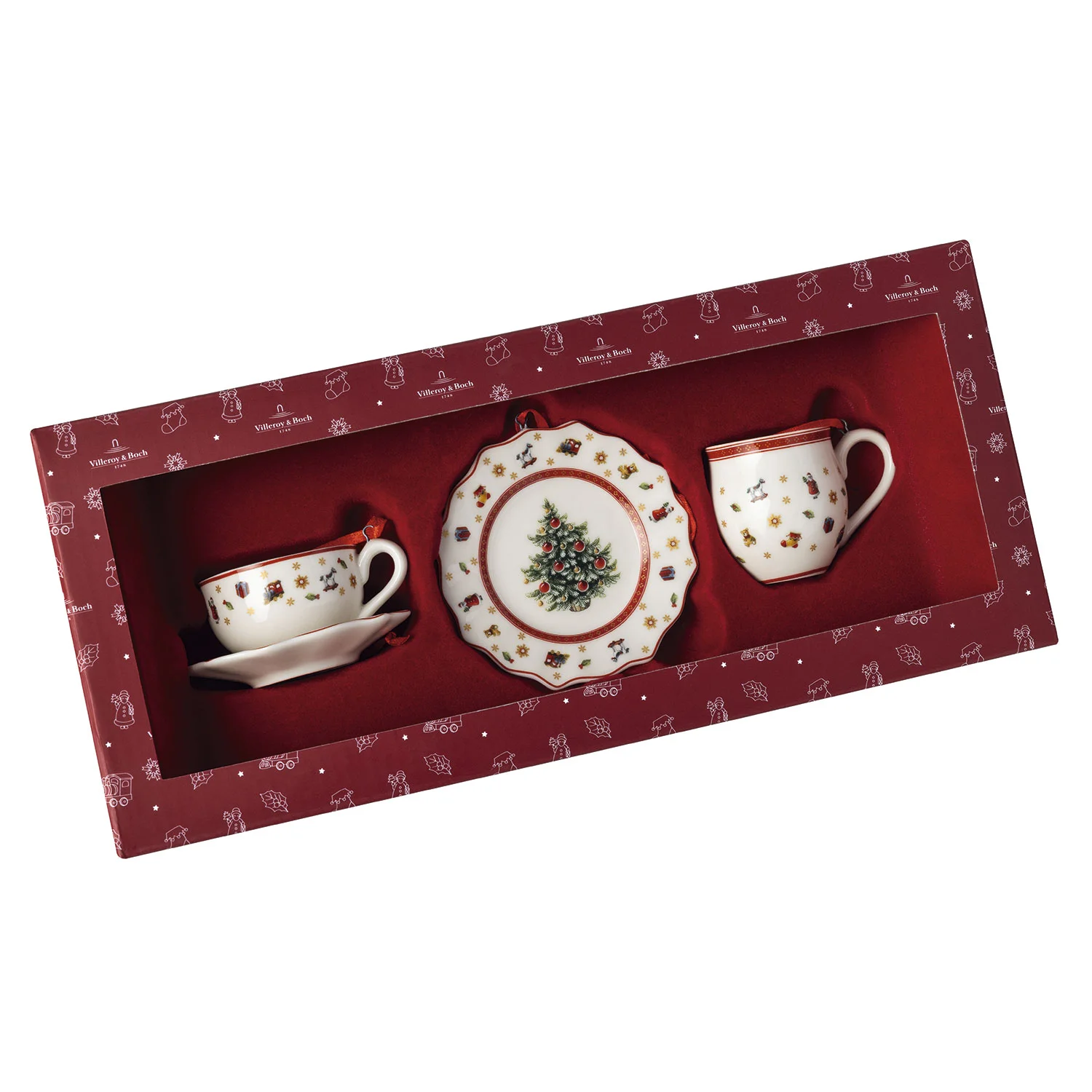 Toy's Delight Decoration Набор украшений "Посуда" 6.3 см, 3 предмета