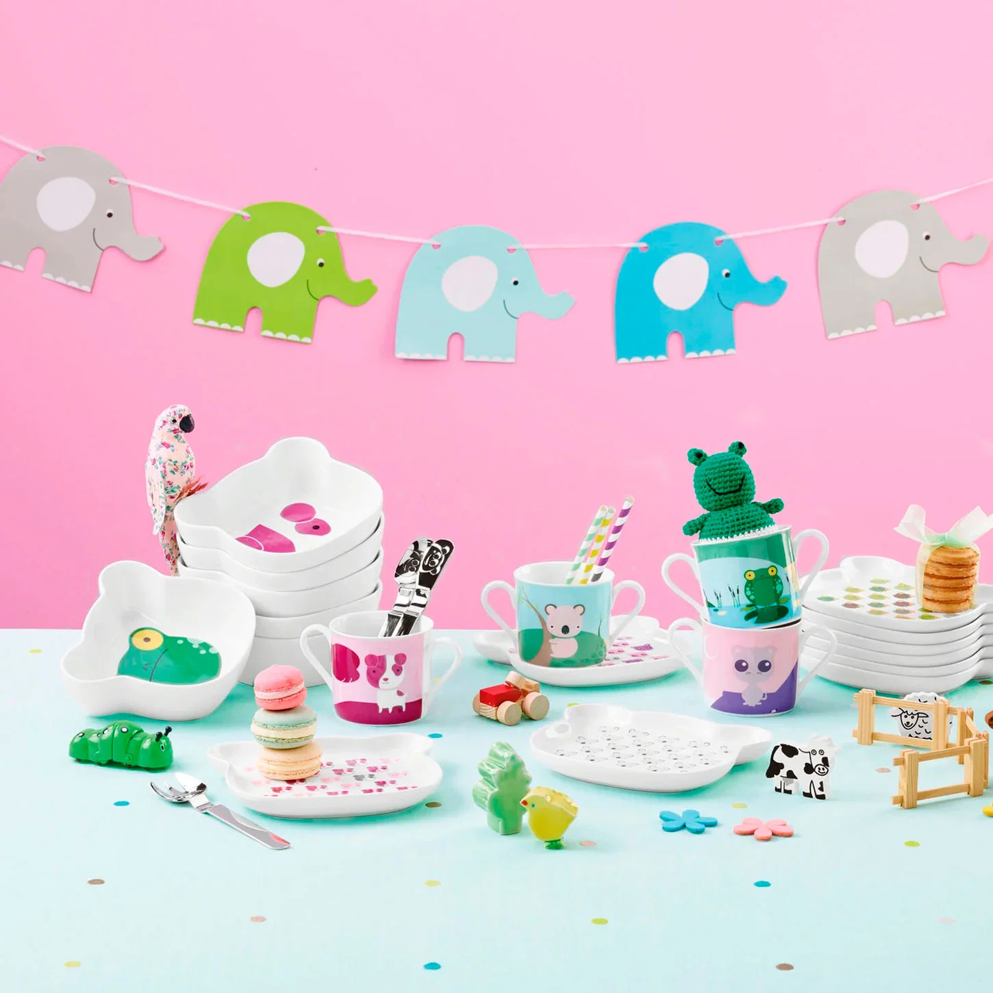 Sambonet Kids Caty Набор посуды детский, 3 предмета